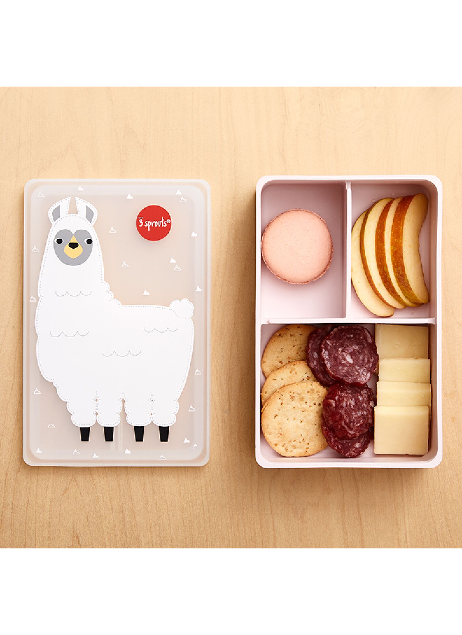 SILICONE BENTO BOX LLAMA