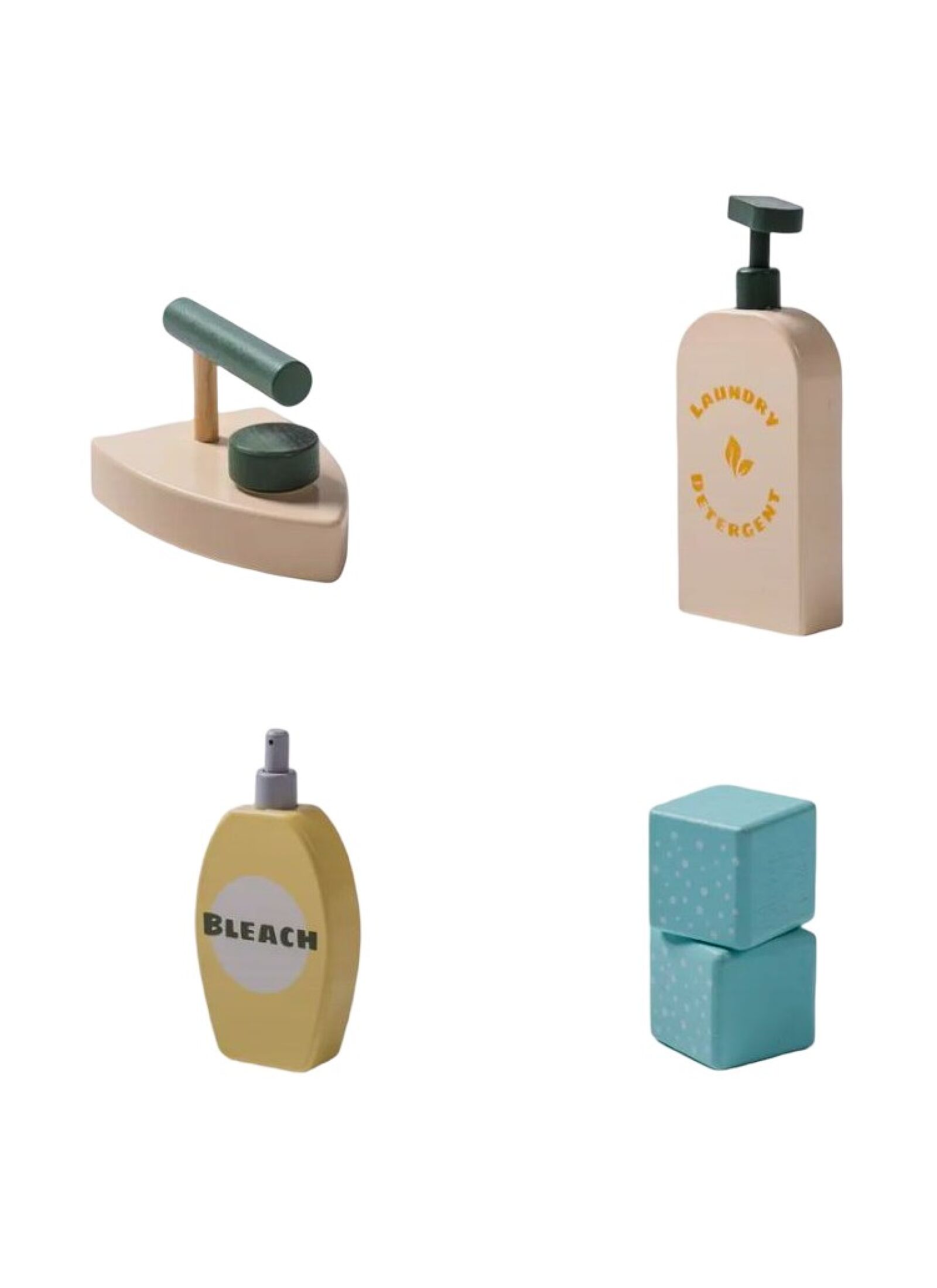 WOODEN WASHING MACHINE VINTAGE GREEN