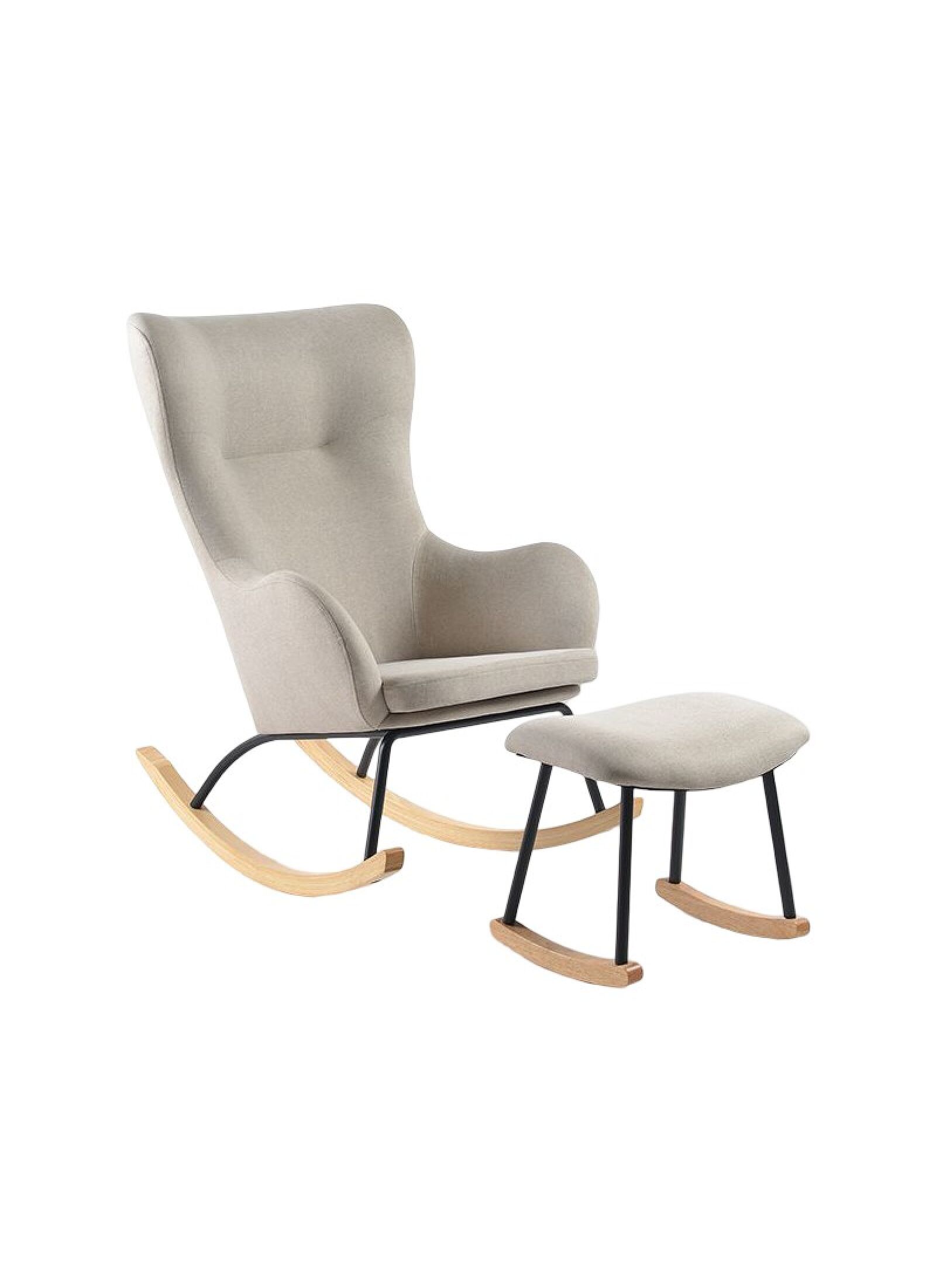ROCKING CHAIR GREY BEIGE