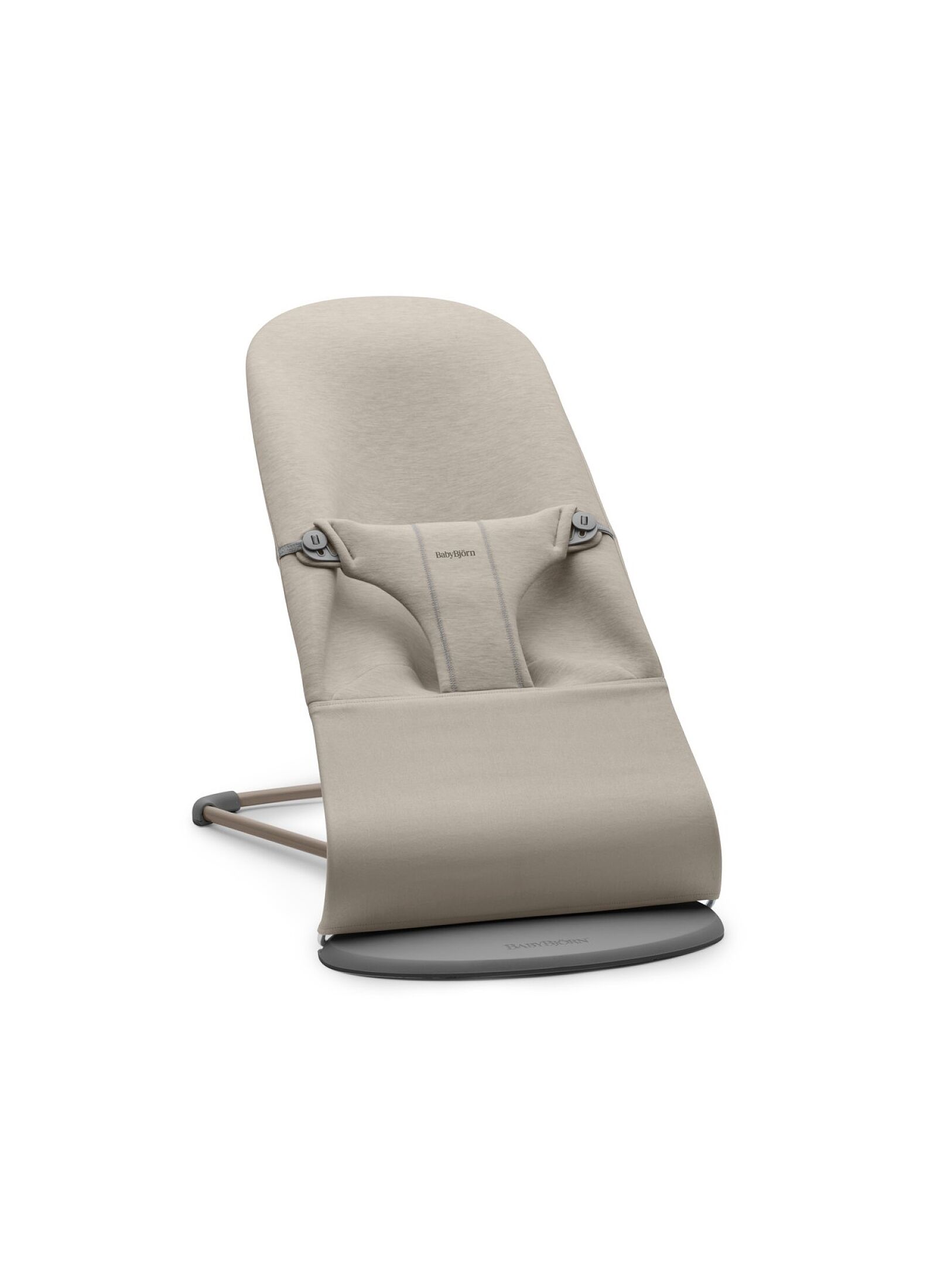 BABY BOUNCER BLISS 3D JERSEY SAND GREY