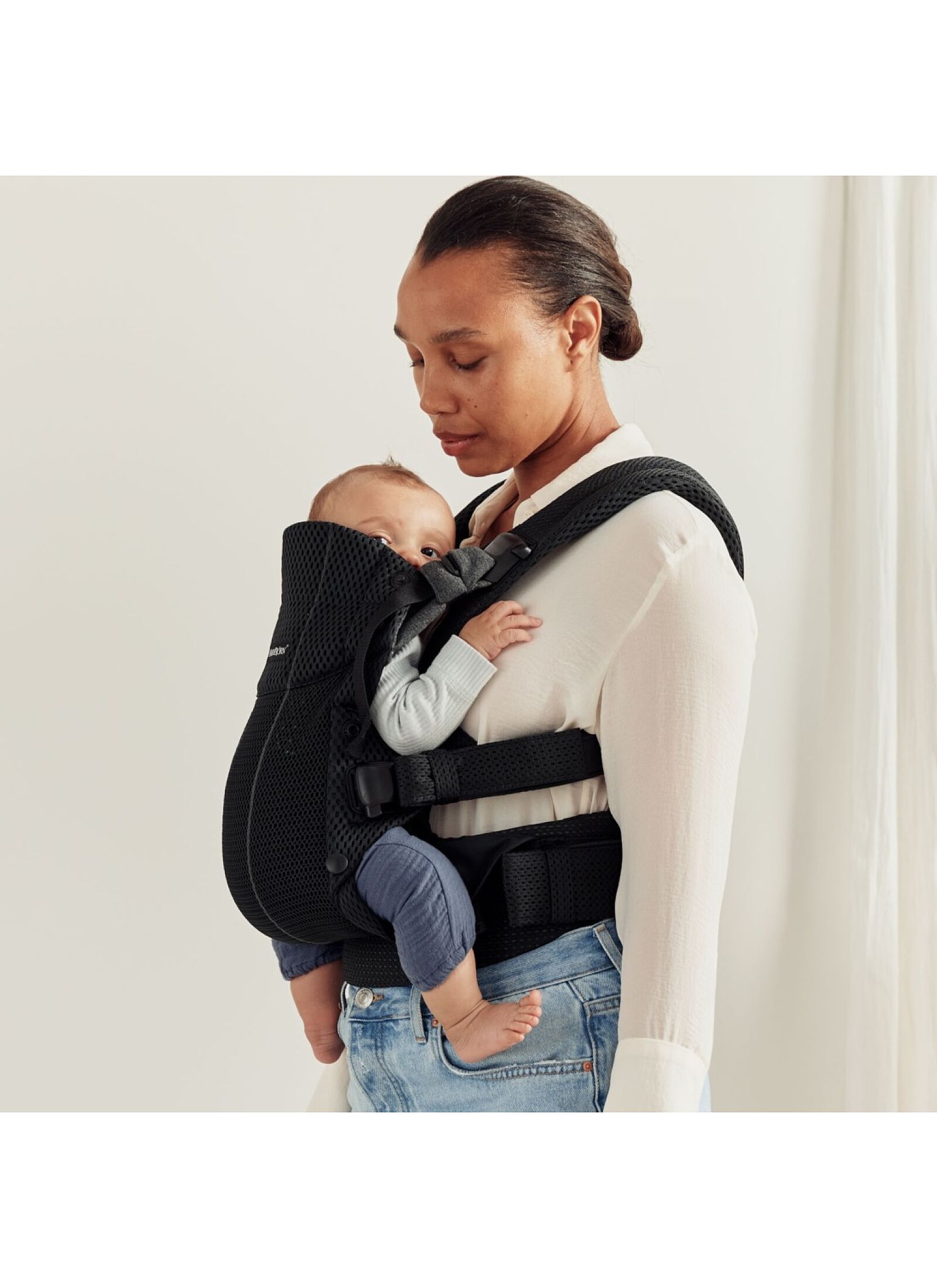 BABY CARRIER HARMONY MESH BLACK