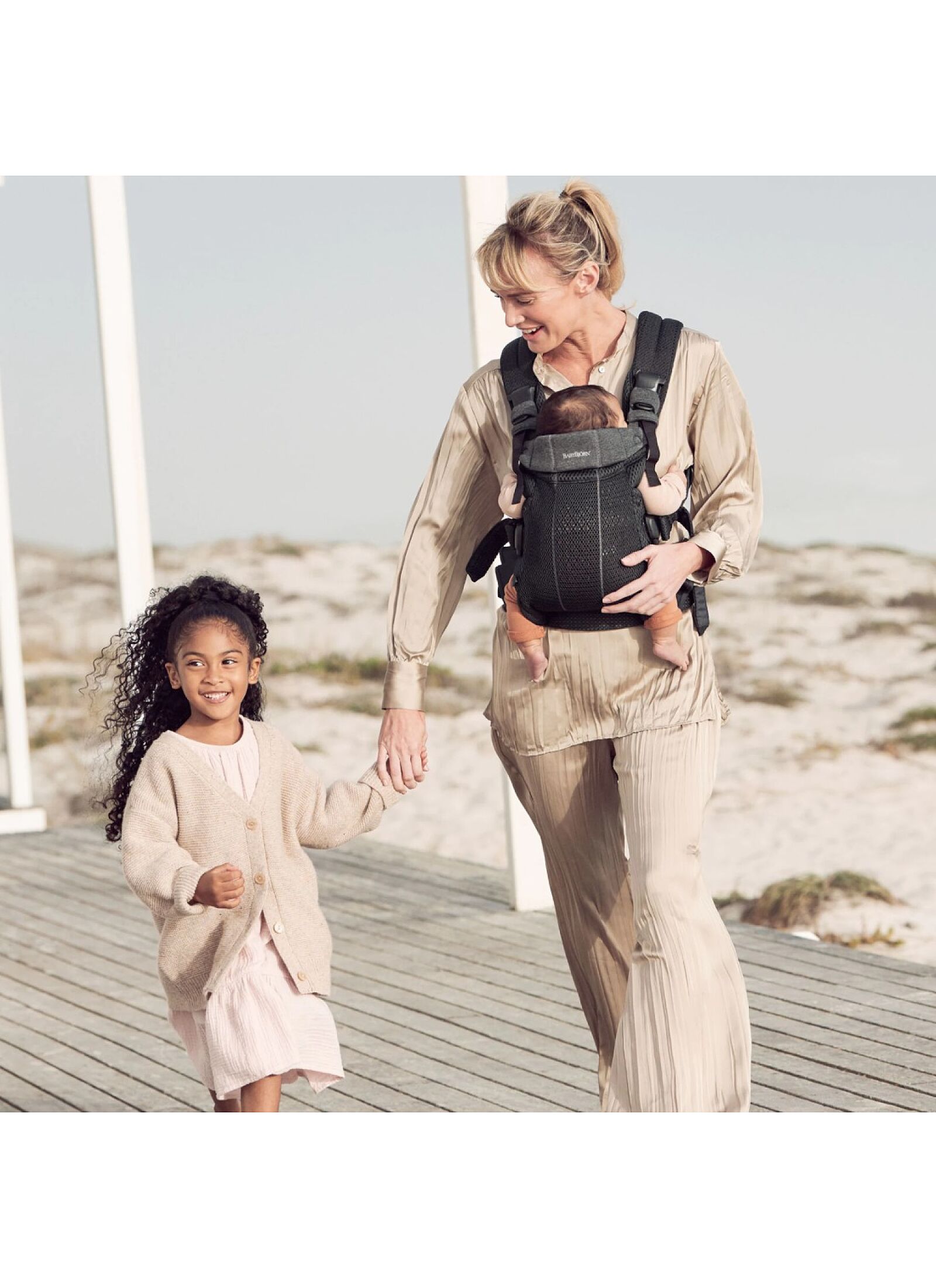 BABY CARRIER HARMONY MESH BLACK