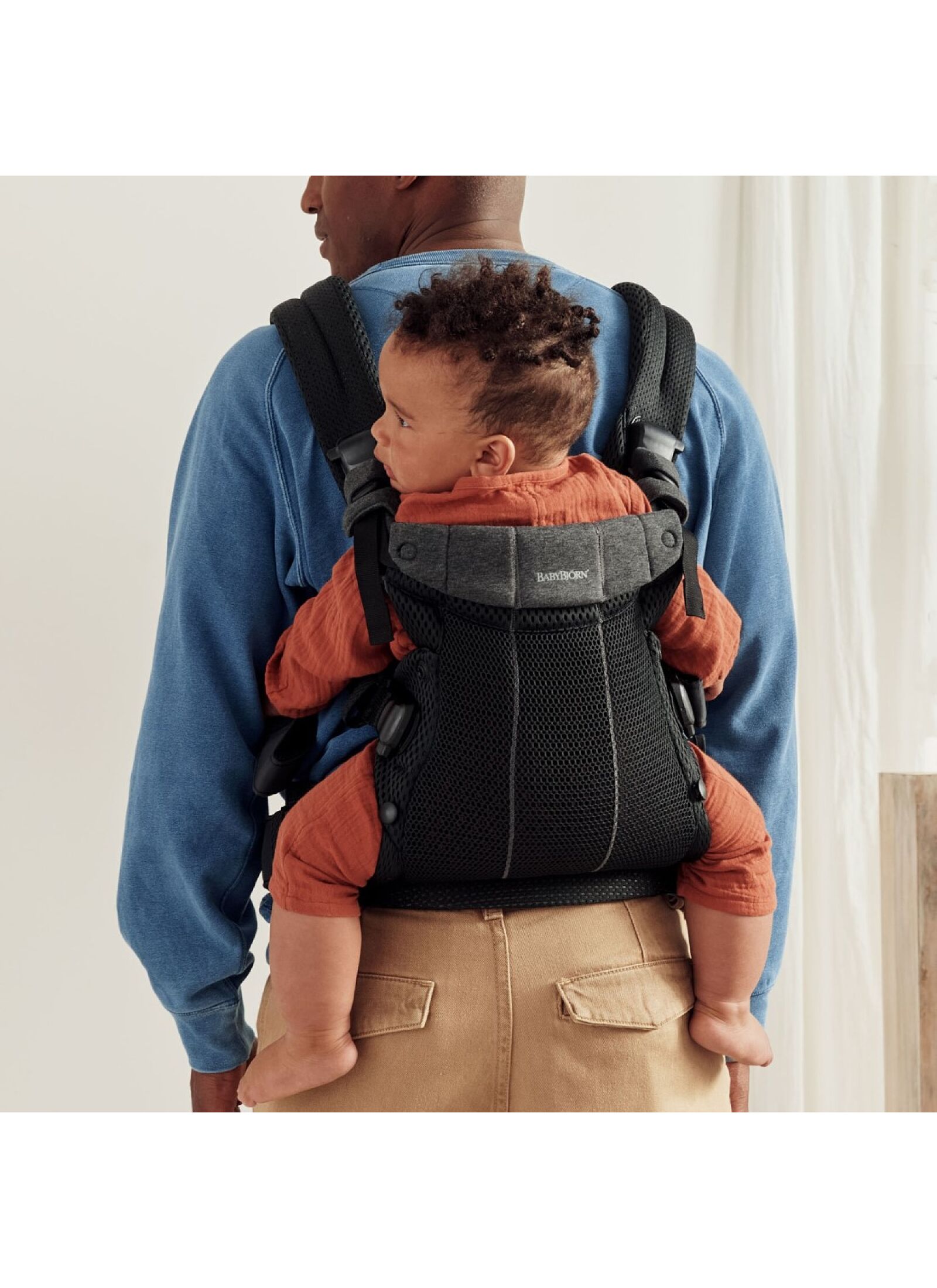 BABY CARRIER HARMONY MESH BLACK