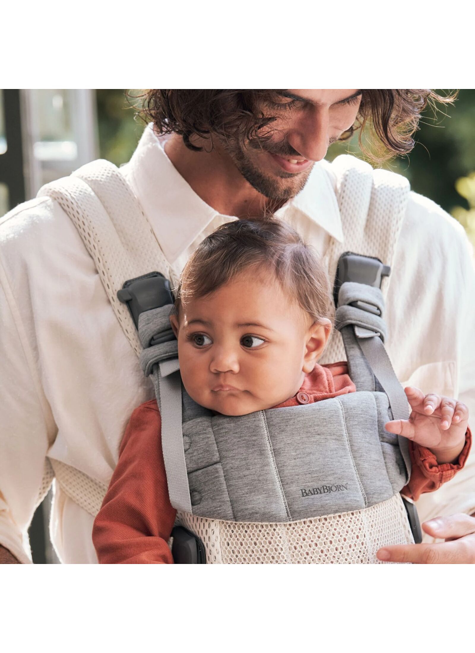 BABY CARRIER HARMONY MESH CREAM