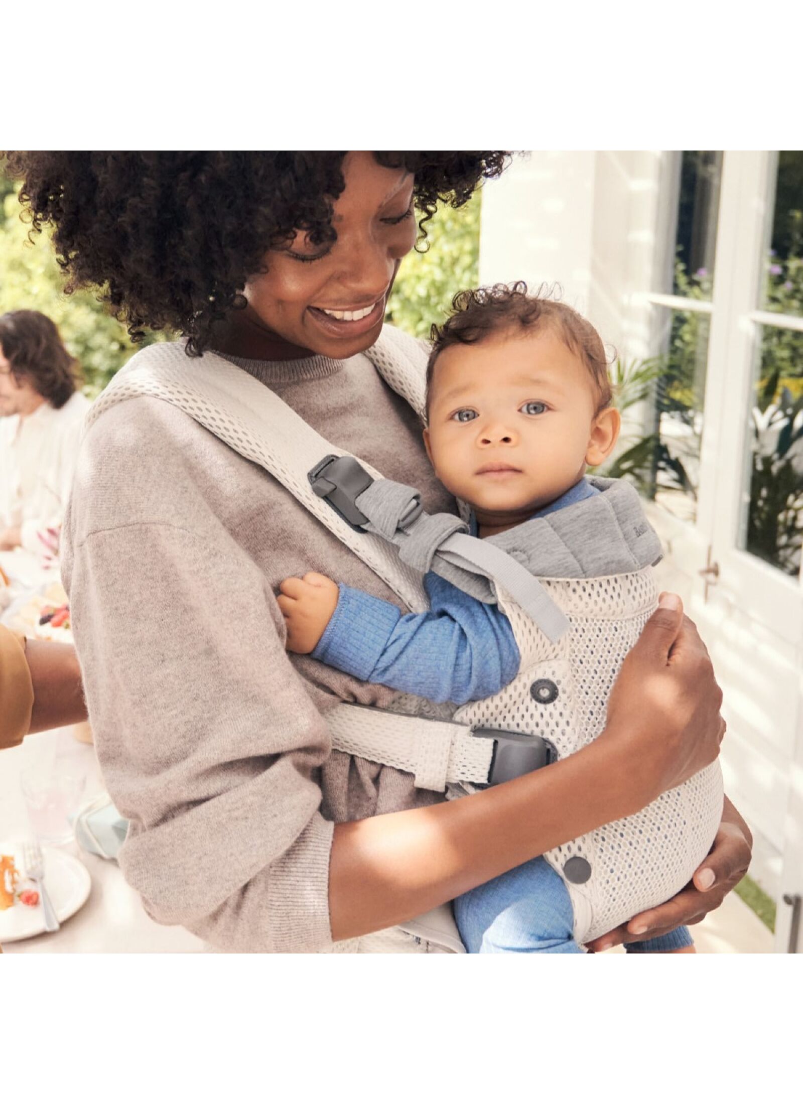 BABY CARRIER HARMONY MESH CREAM