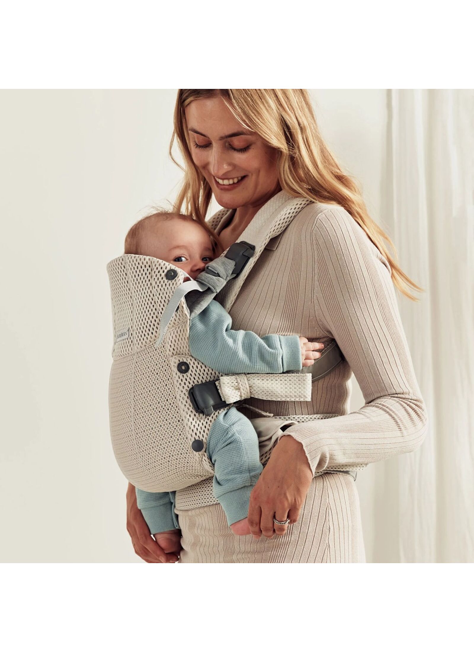 BABY CARRIER HARMONY MESH CREAM