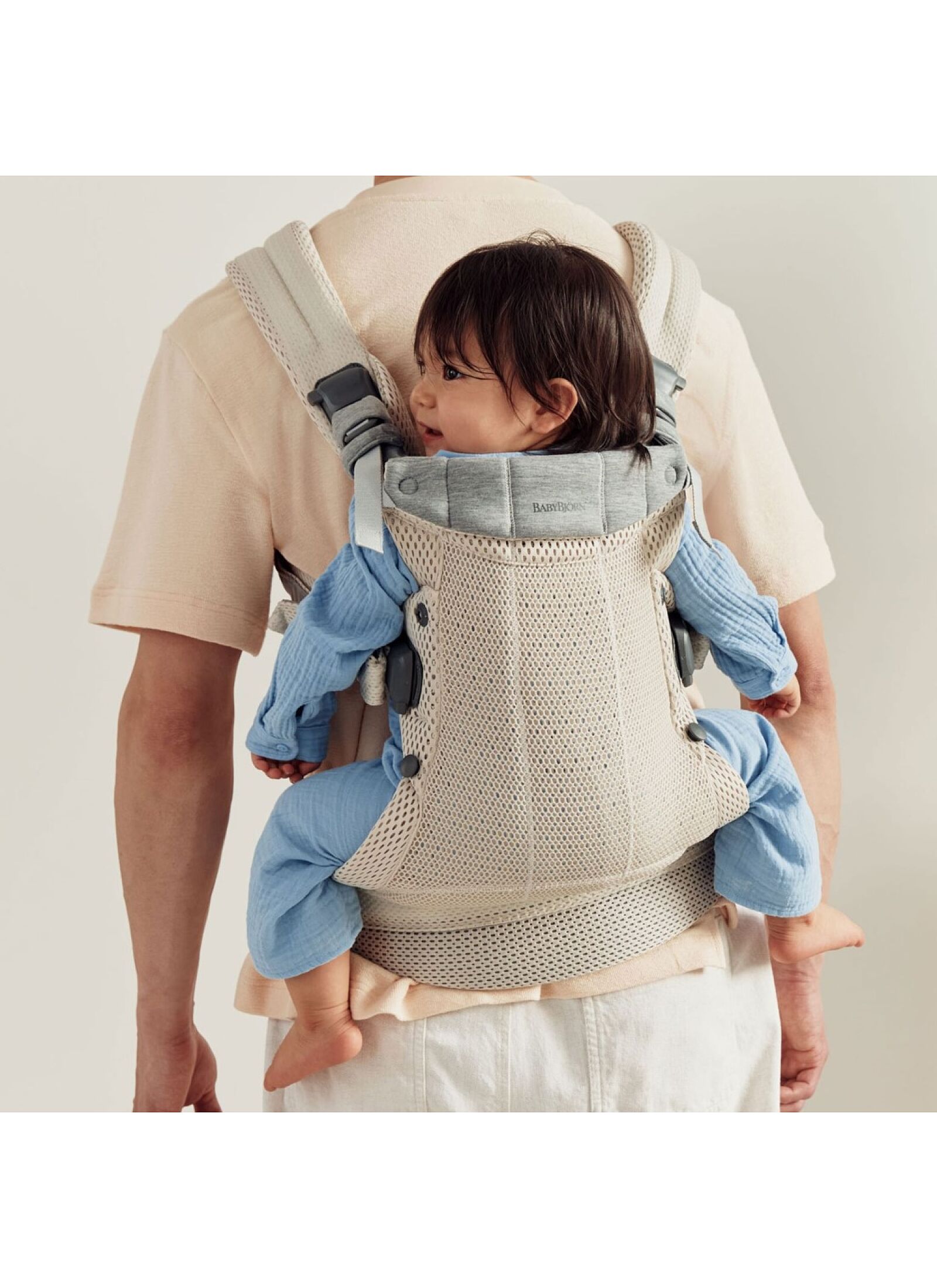 BABY CARRIER HARMONY MESH CREAM
