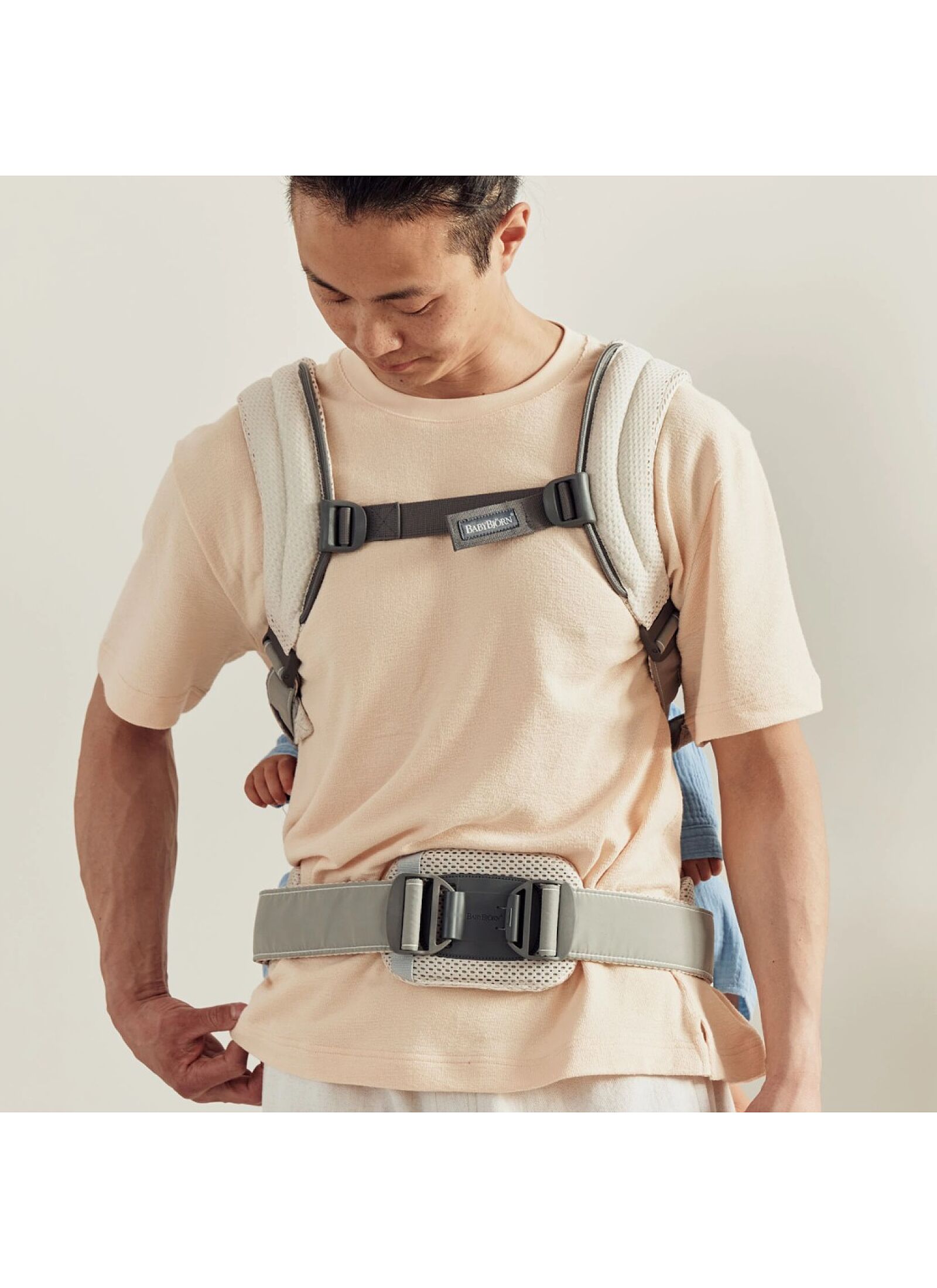 BABY CARRIER HARMONY MESH CREAM