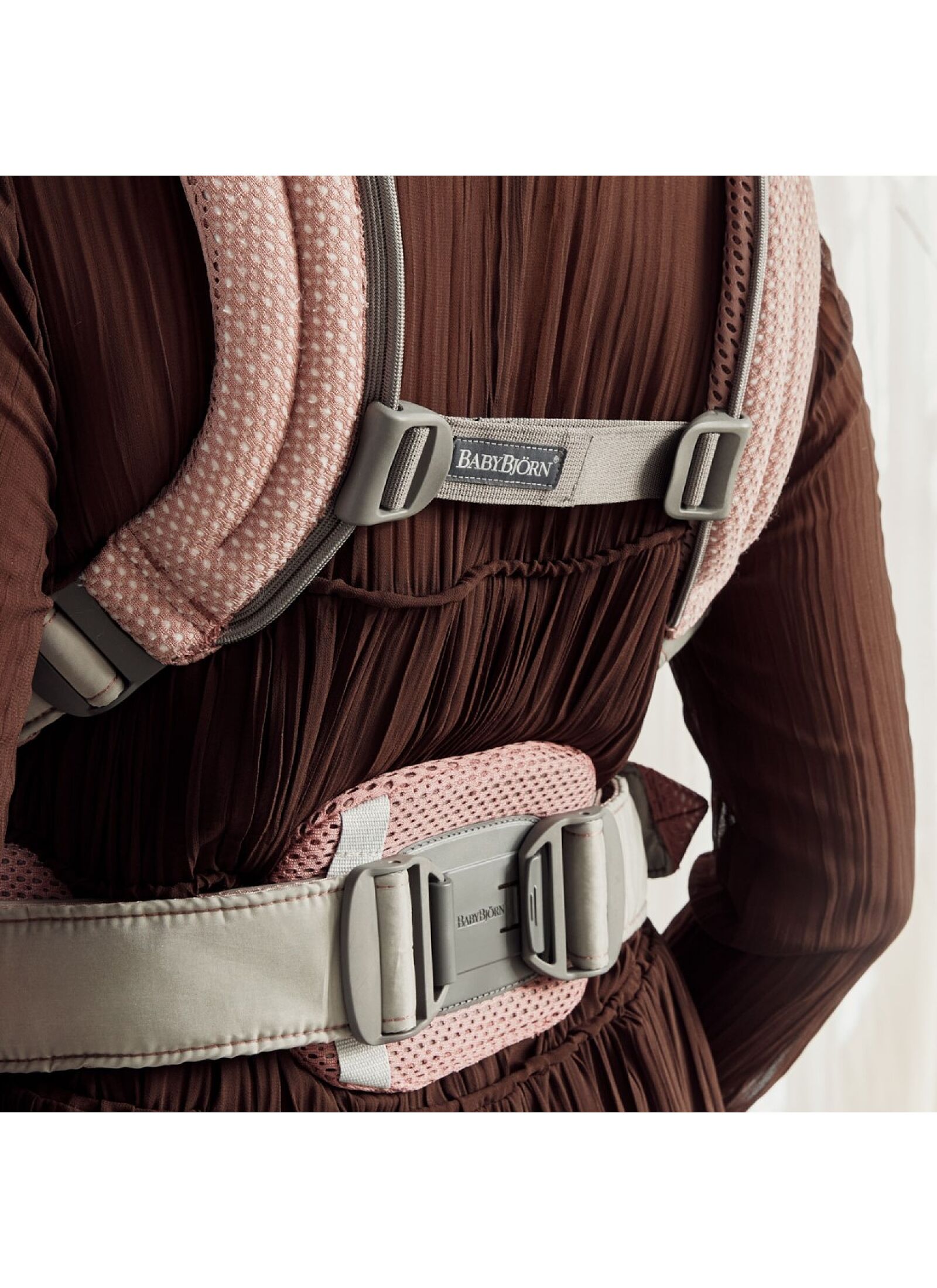 BABY CARRIER HARMONY WOVEN MELANGE BLUE