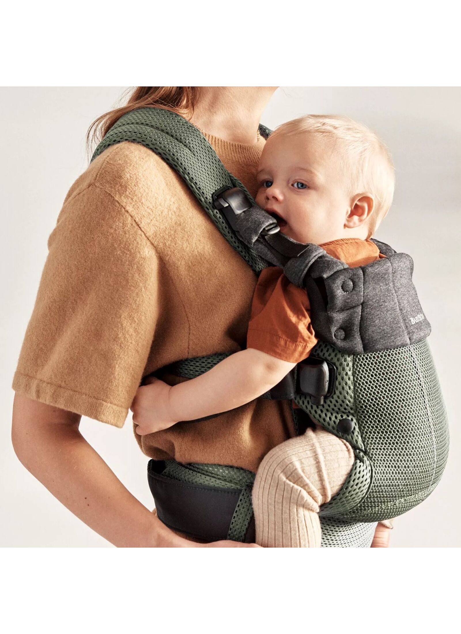 BABY CARRIER HARMONY MESH DARK GREEN