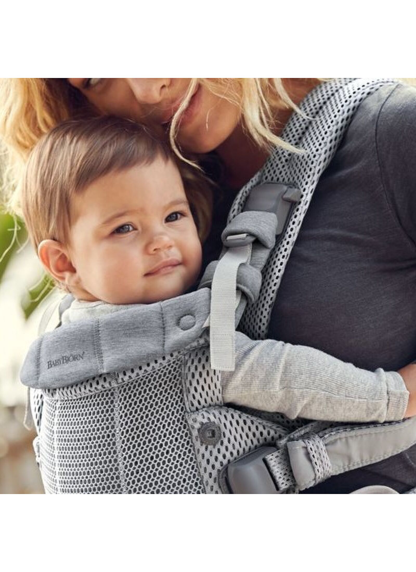 BABY CARRIER HARMONY MESH SILVER