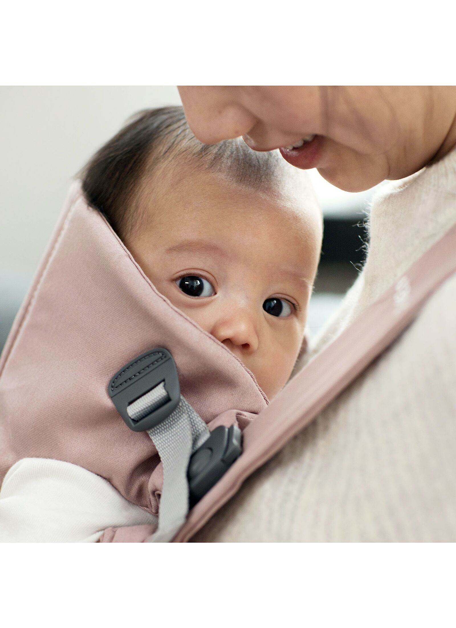 BABY CARRIER MINI WOVEN DUSTY PINK