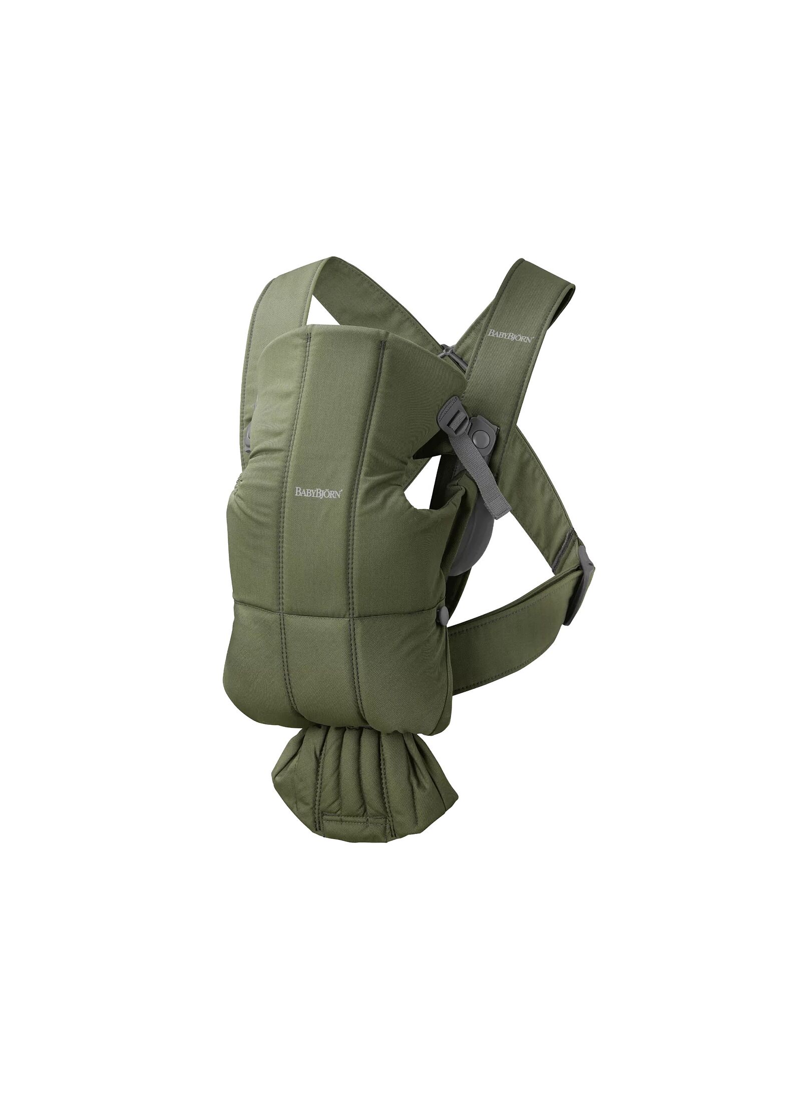 BABY CARRIER MINI WOVEN DARK GREEN