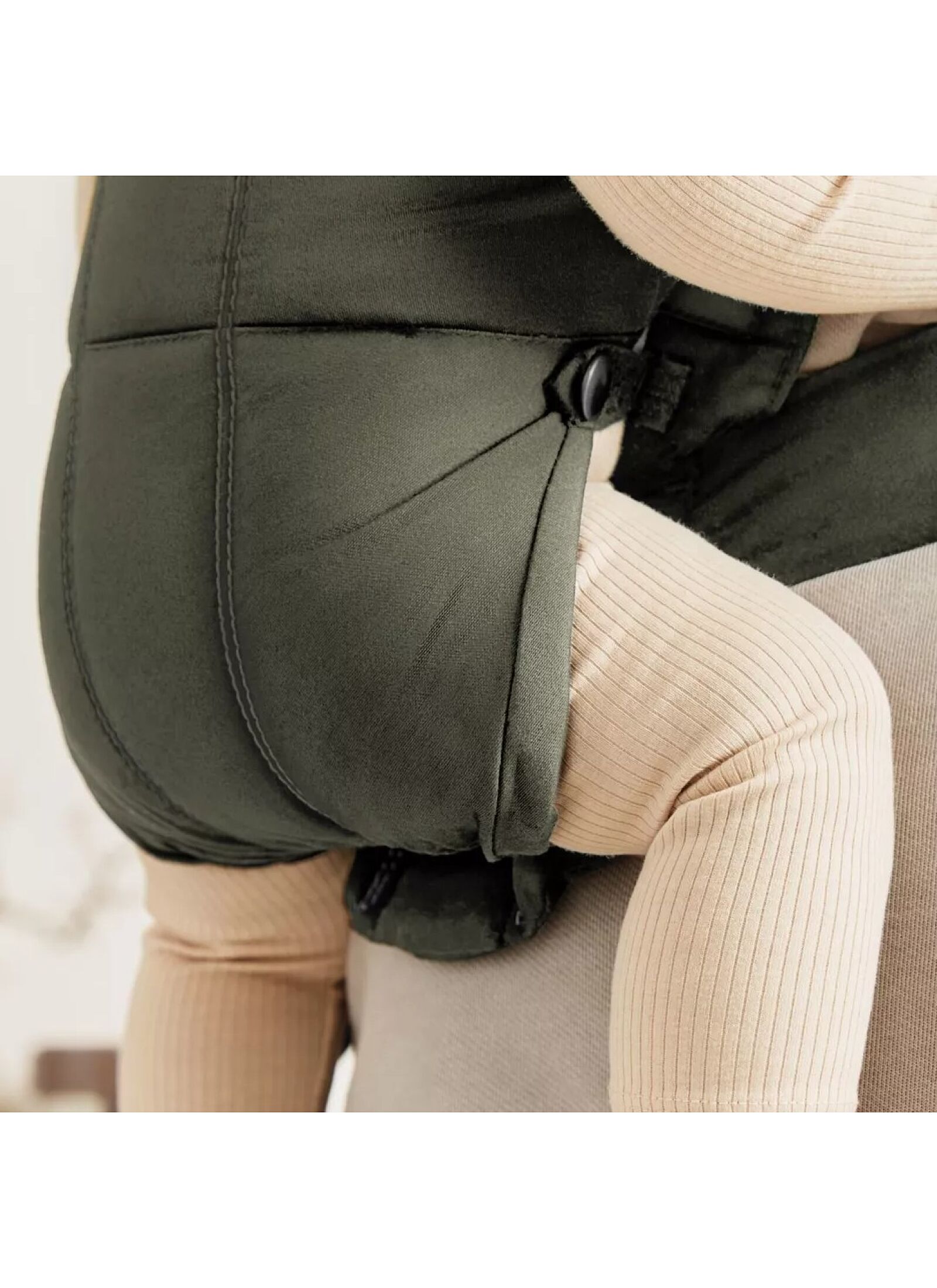 BABY CARRIER MINI WOVEN DARK GREEN