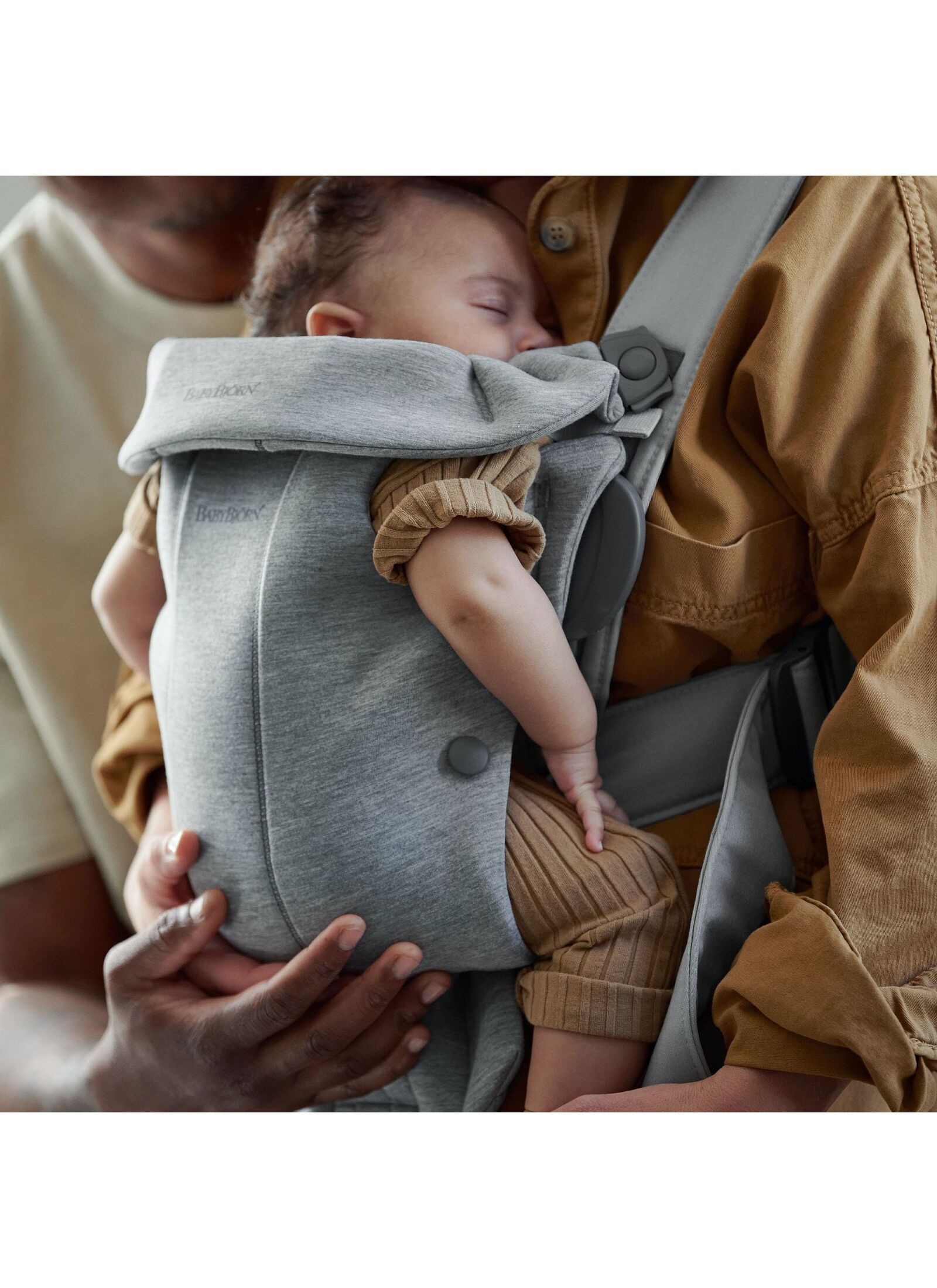 BABY CARRIER MINI 3D JERSEY LIGHT GREY