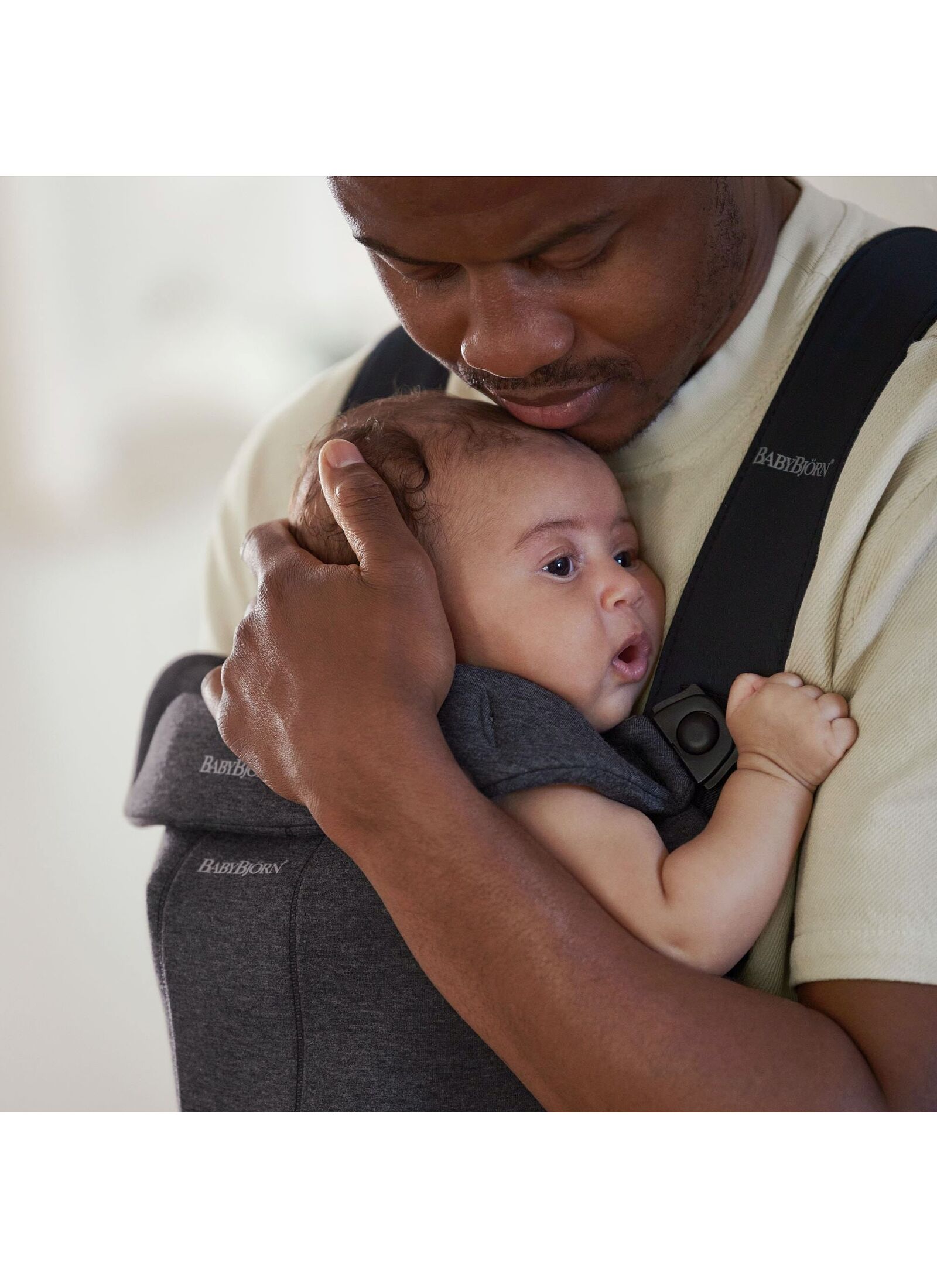 BABY CARRIER MINI 3D JERSEY CHARCOAL GREY