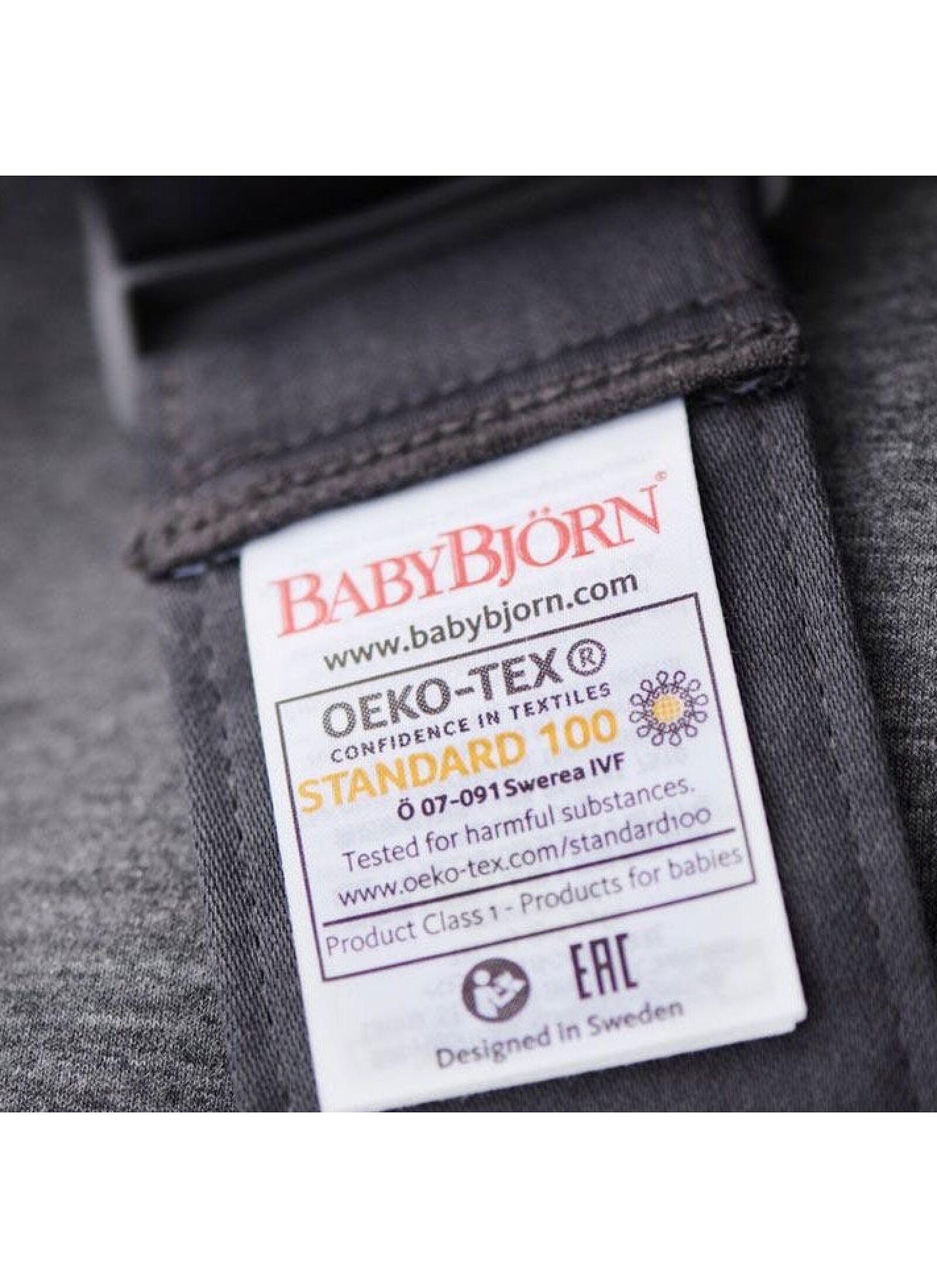 BABY CARRIER MINI 3D JERSEY LIGHT GREY