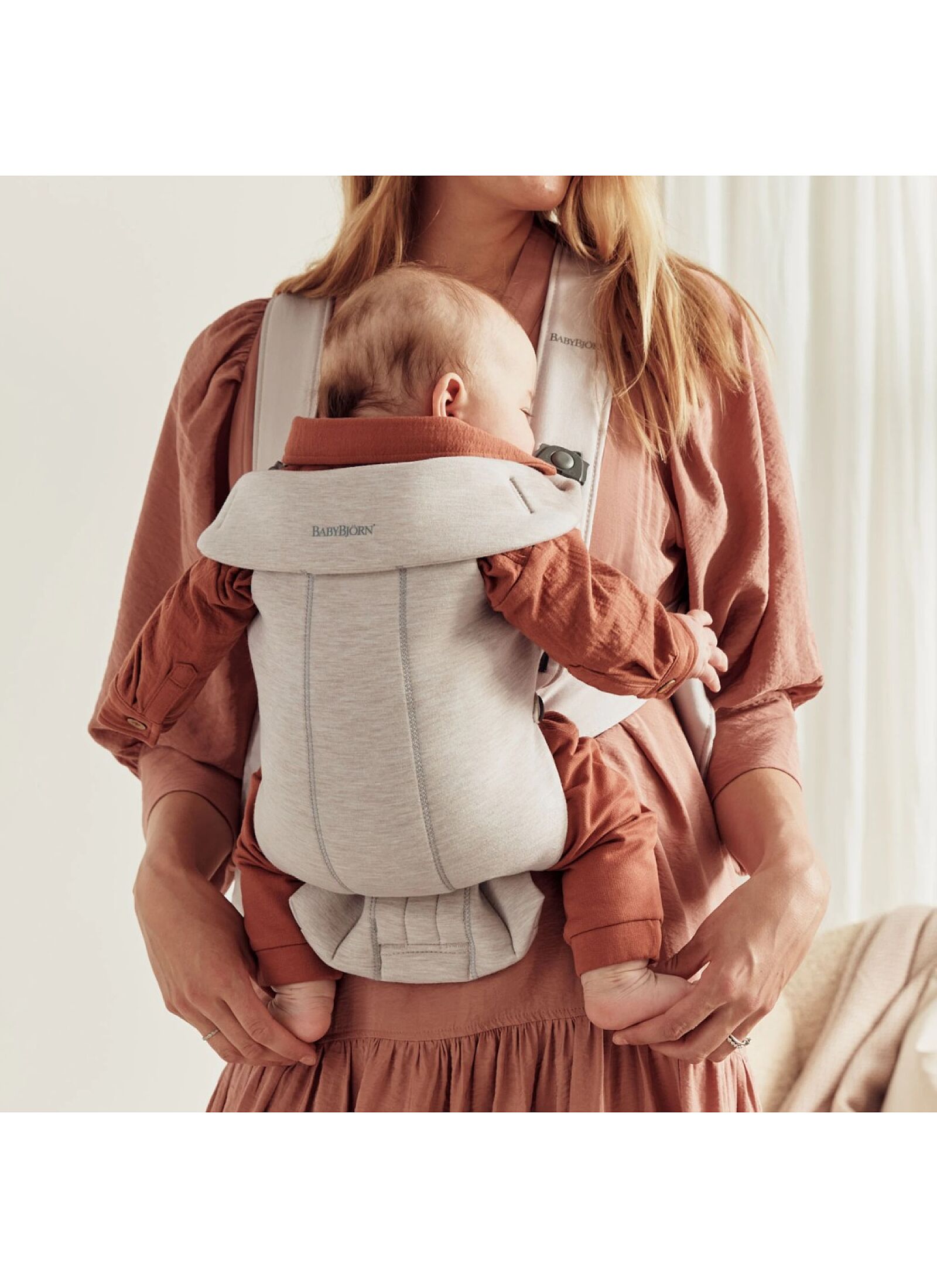 BABY CARRIER MINI 3D JERSEY LIGHT BEIGE