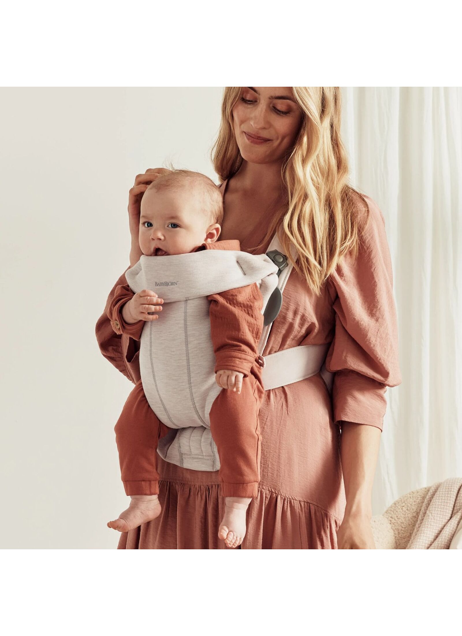 BABY CARRIER MINI 3D JERSEY LIGHT BEIGE