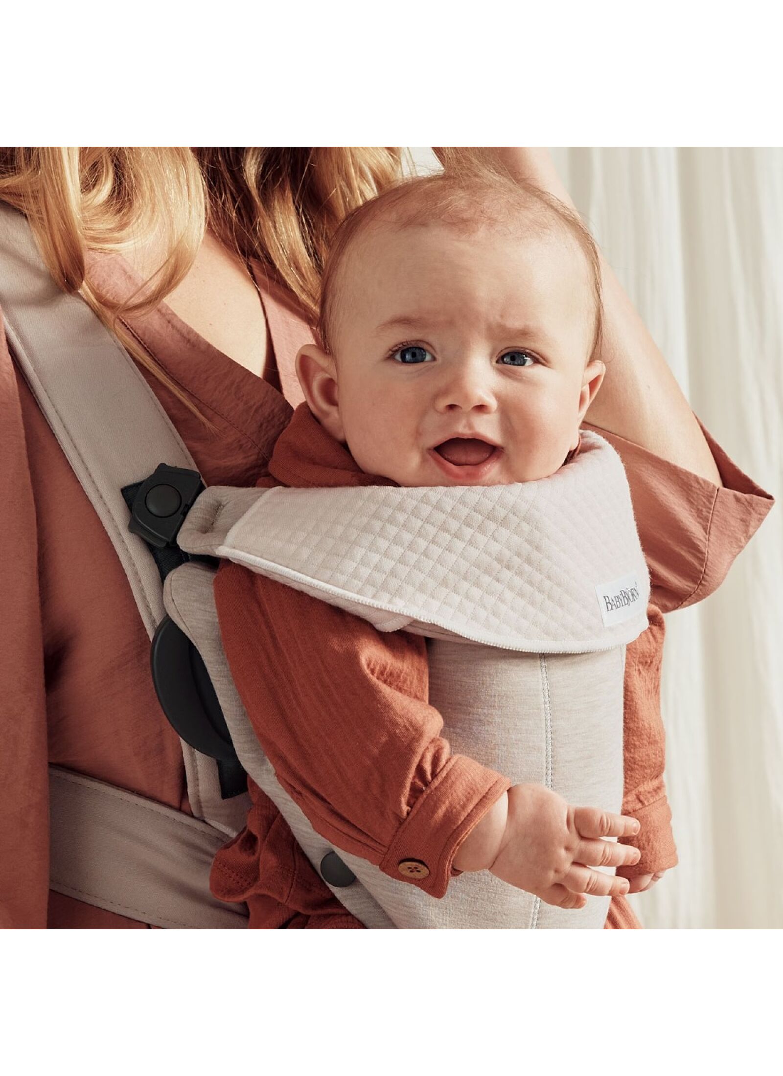 BABY CARRIER MINI 3D JERSEY LIGHT BEIGE