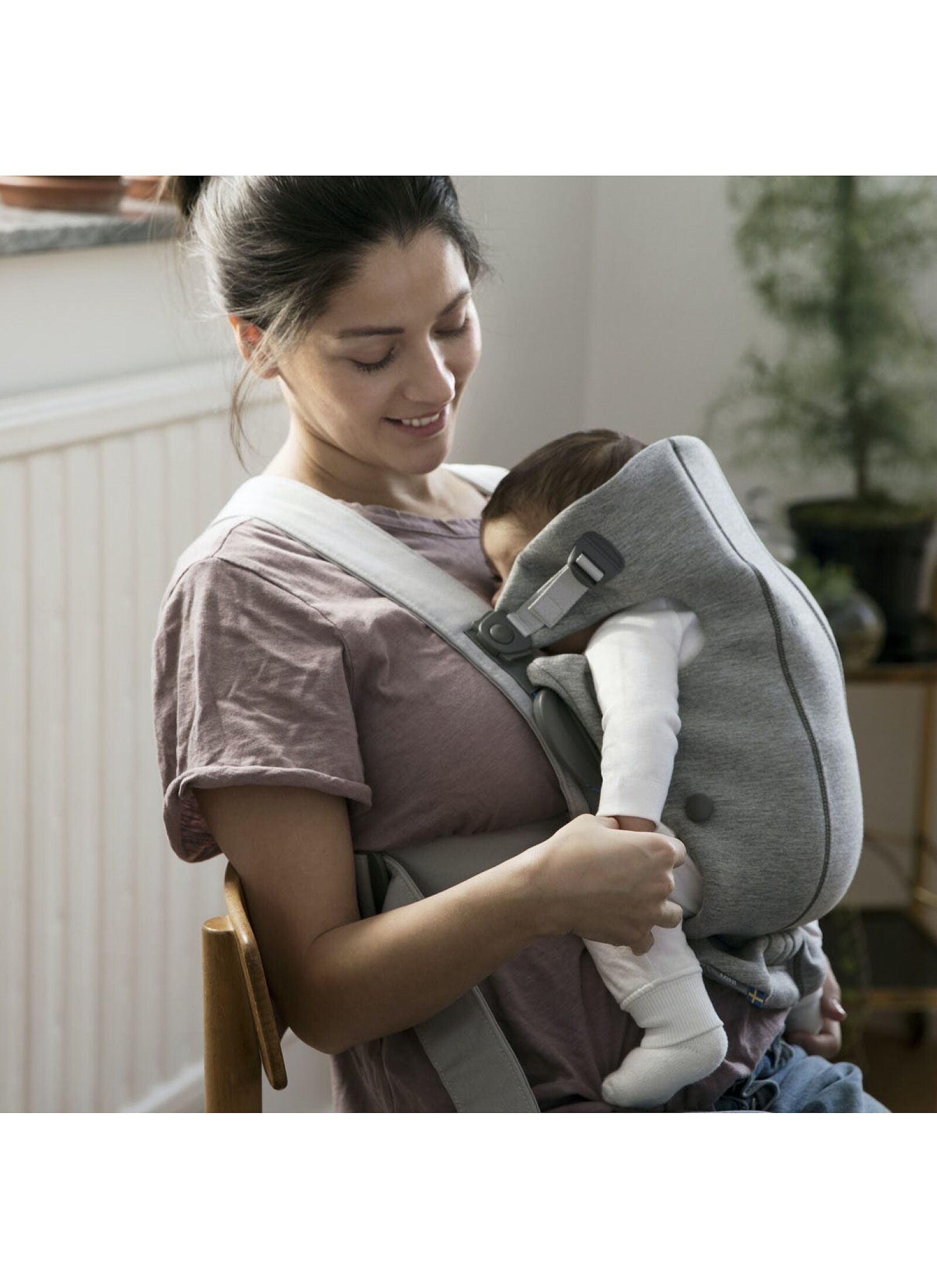BABY CARRIER MINI 3D JERSEY LIGHT GREY