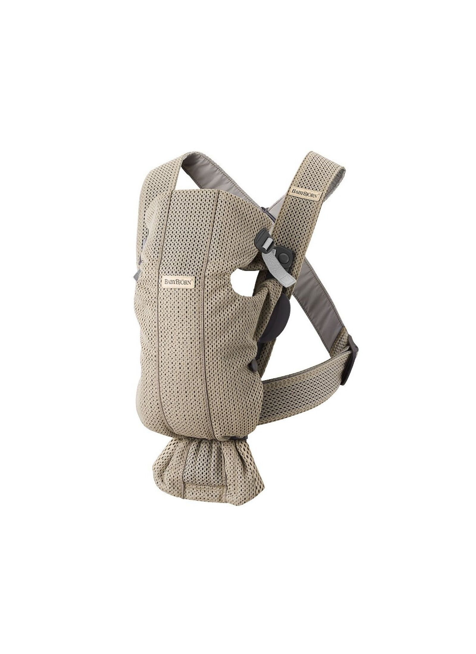 BABY CARRIER MINI 3D MESH GREY BEIGE