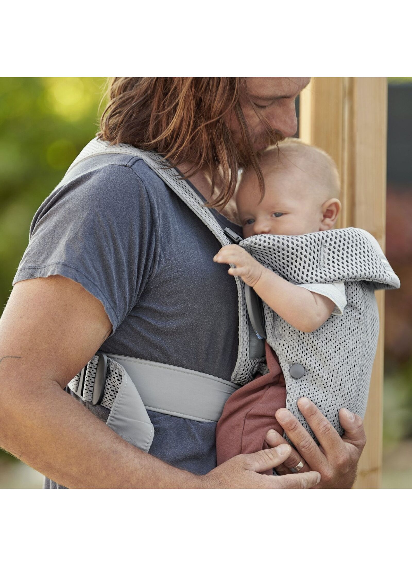 BABY CARRIER MINI 3D MESH GREY