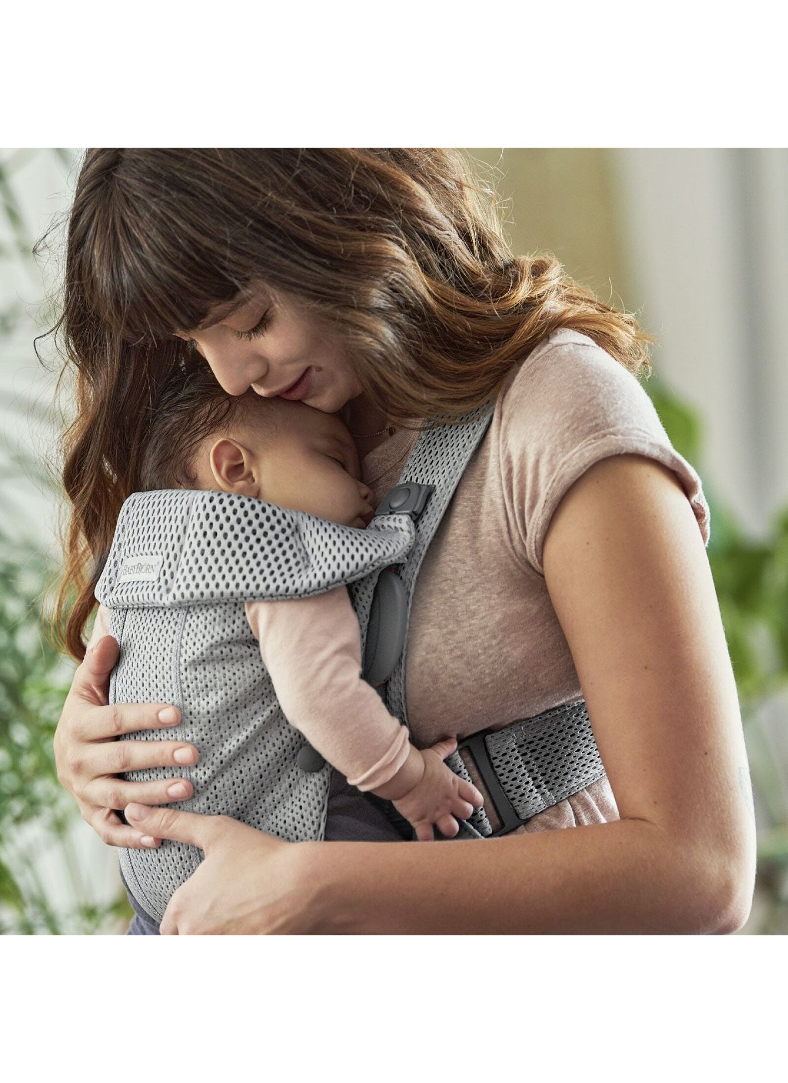 BABY CARRIER MINI 3D MESH GREY