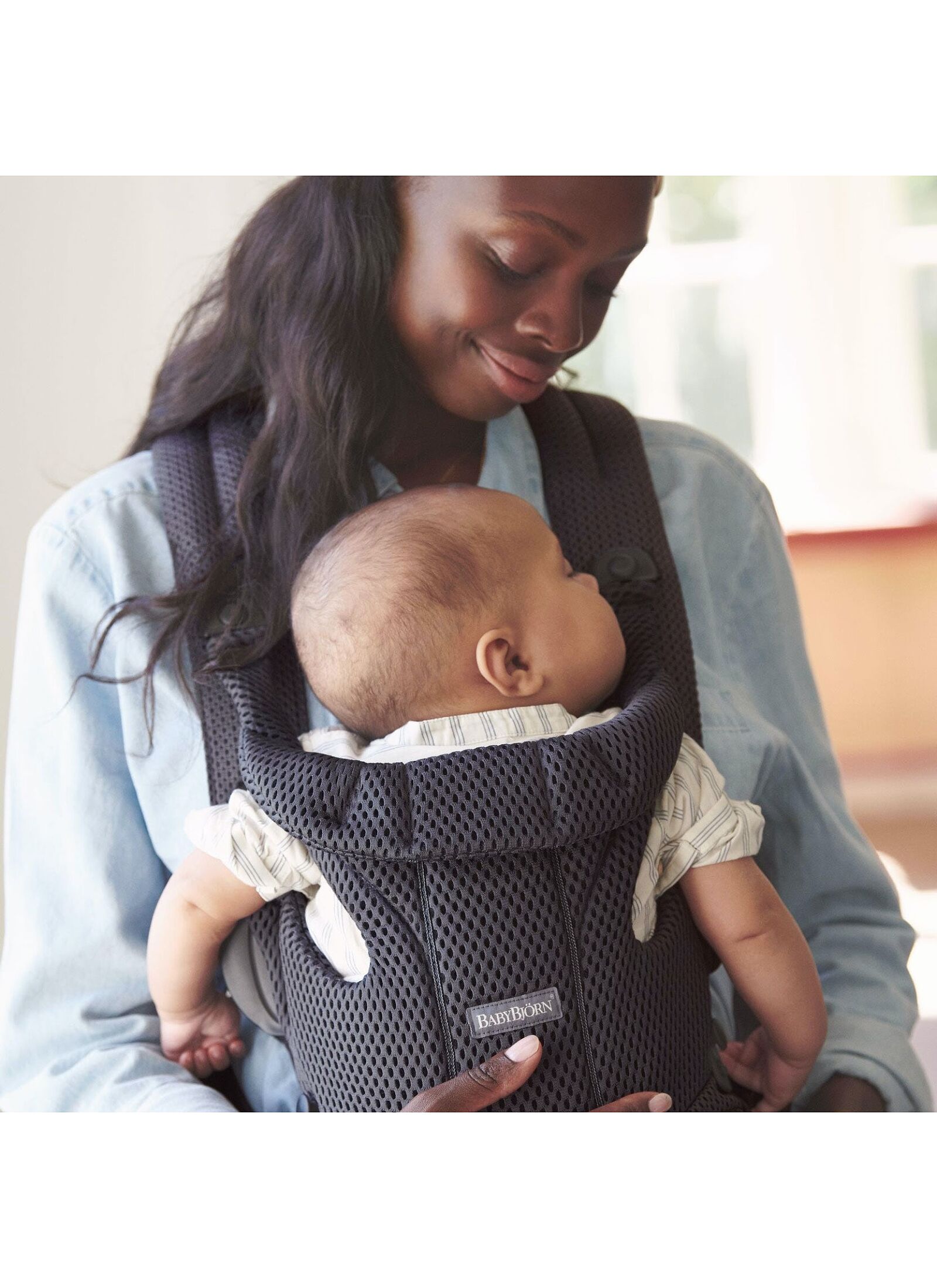 BABY CARRIER MOVE MESH ANTHRACITE 