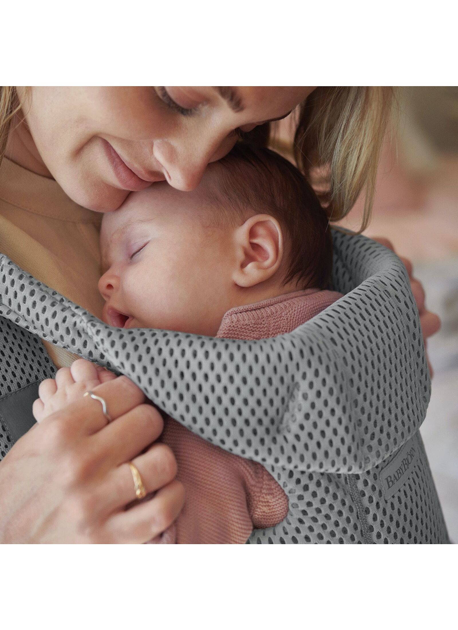 BABY CARRIER MOVE MESH GREY