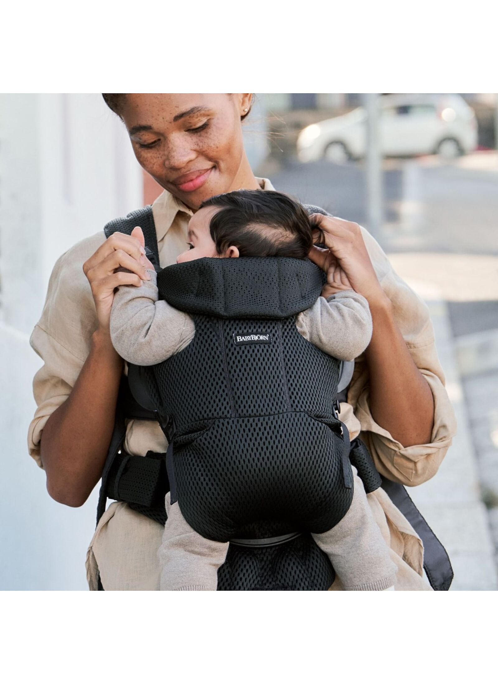 BABY CARRIER MOVE MESH BLACK