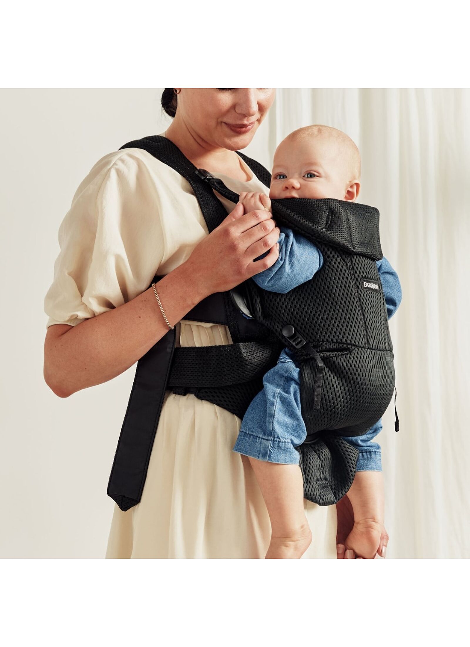 BABY CARRIER MOVE MESH BLACK