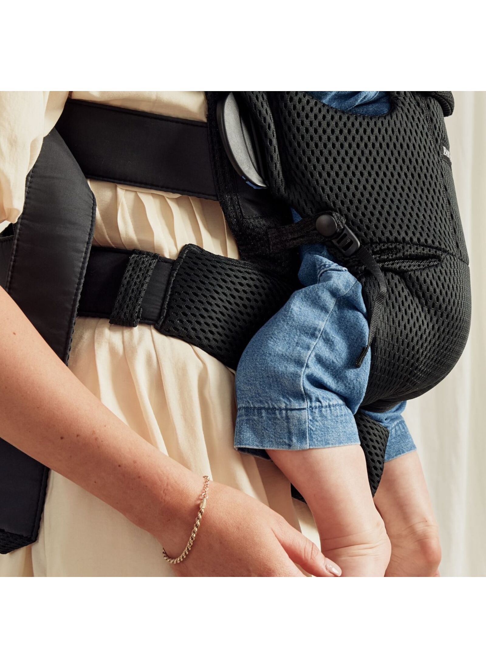 BABY CARRIER MOVE MESH BLACK