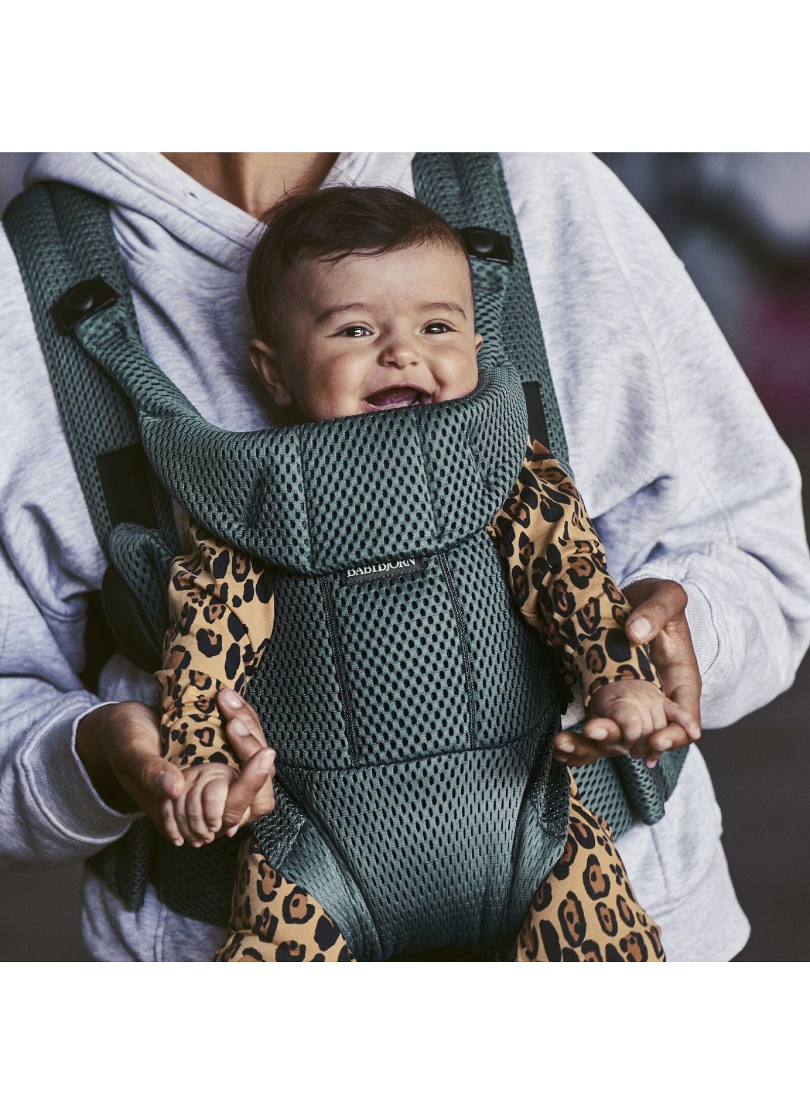 BABY CARRIER MOVE MESH SAGE GREEN