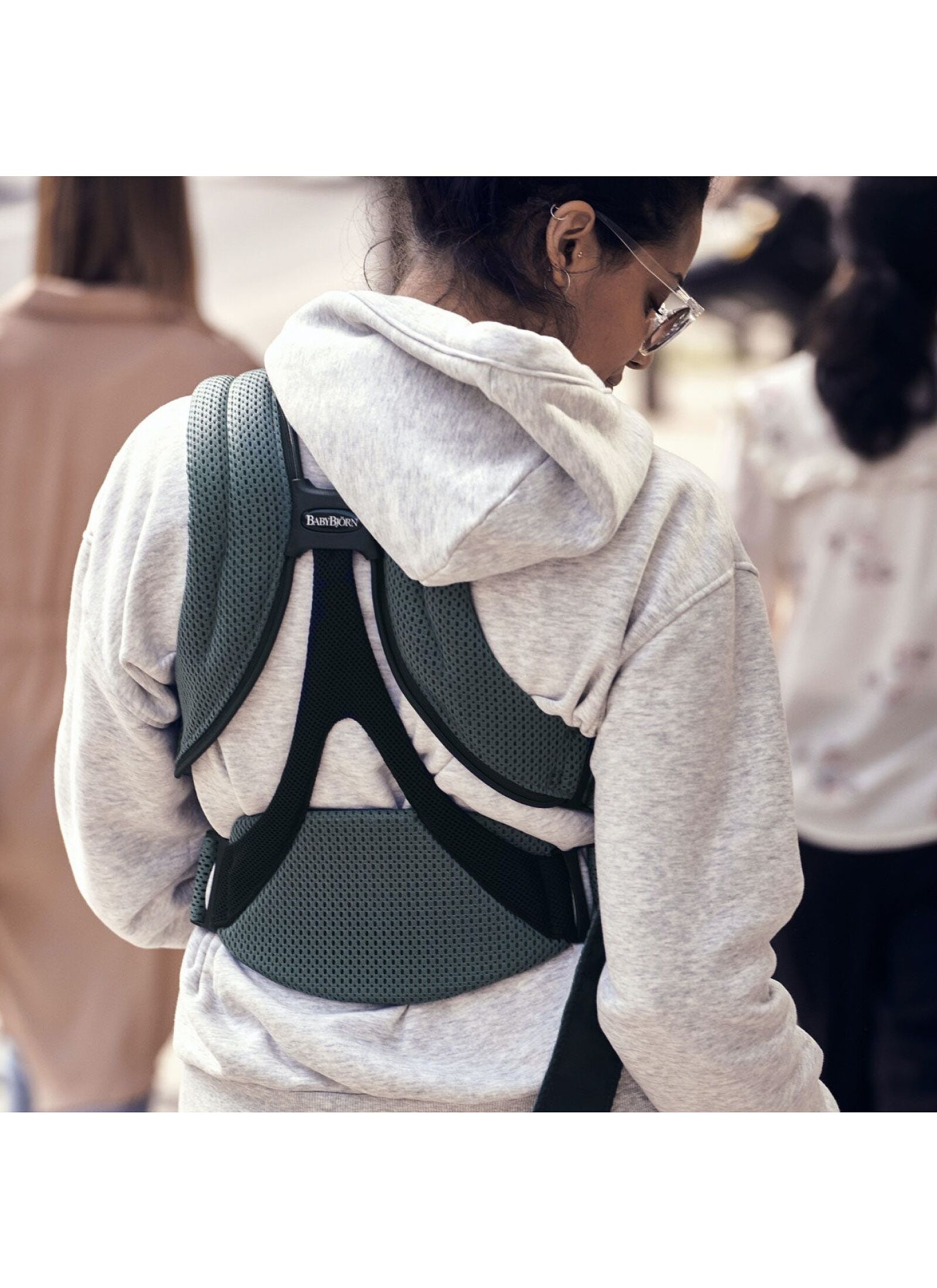 BABY CARRIER MOVE MESH SAGE GREEN