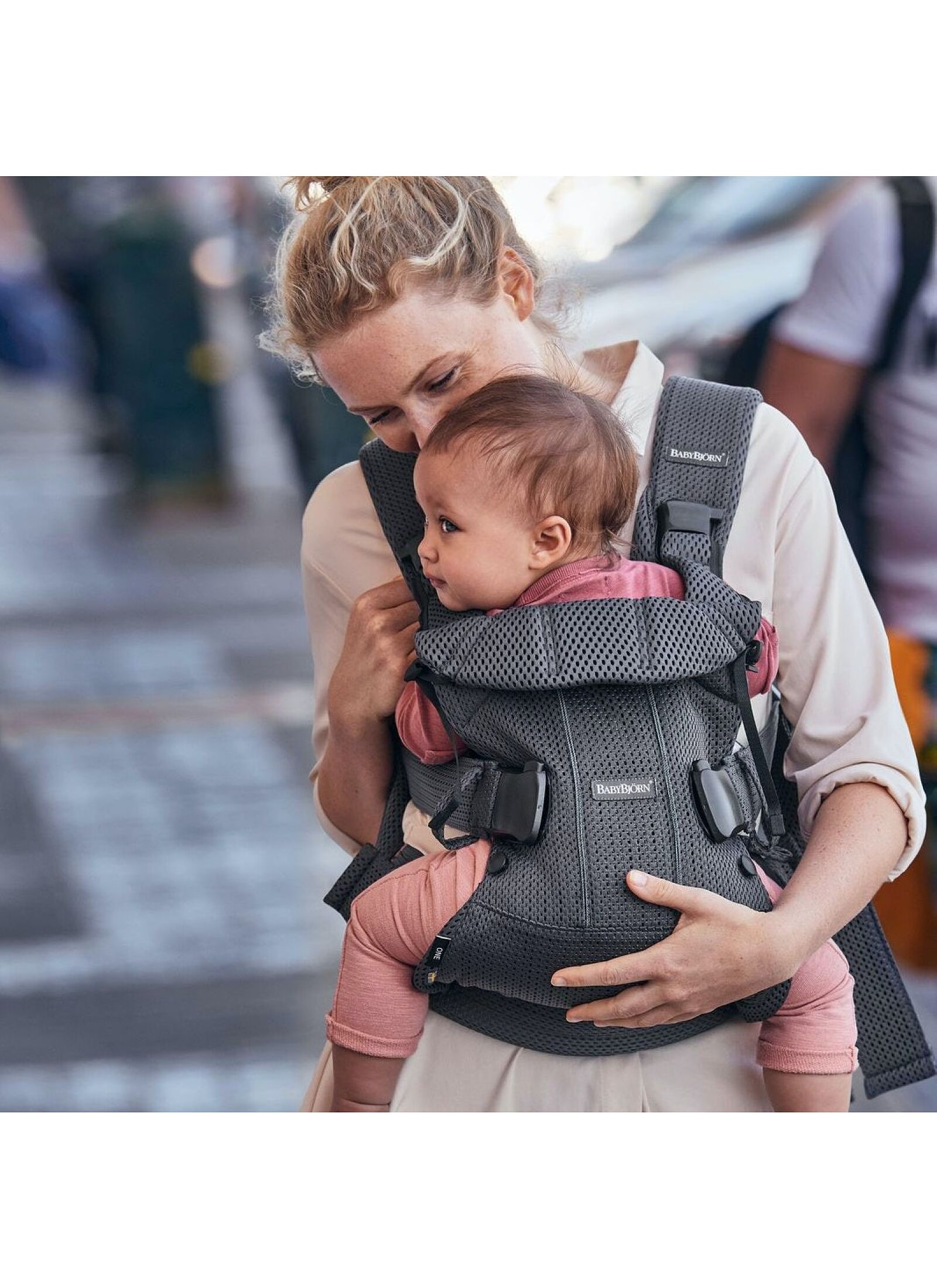 BABY CARRIER ONE MESH ANTHRACITE