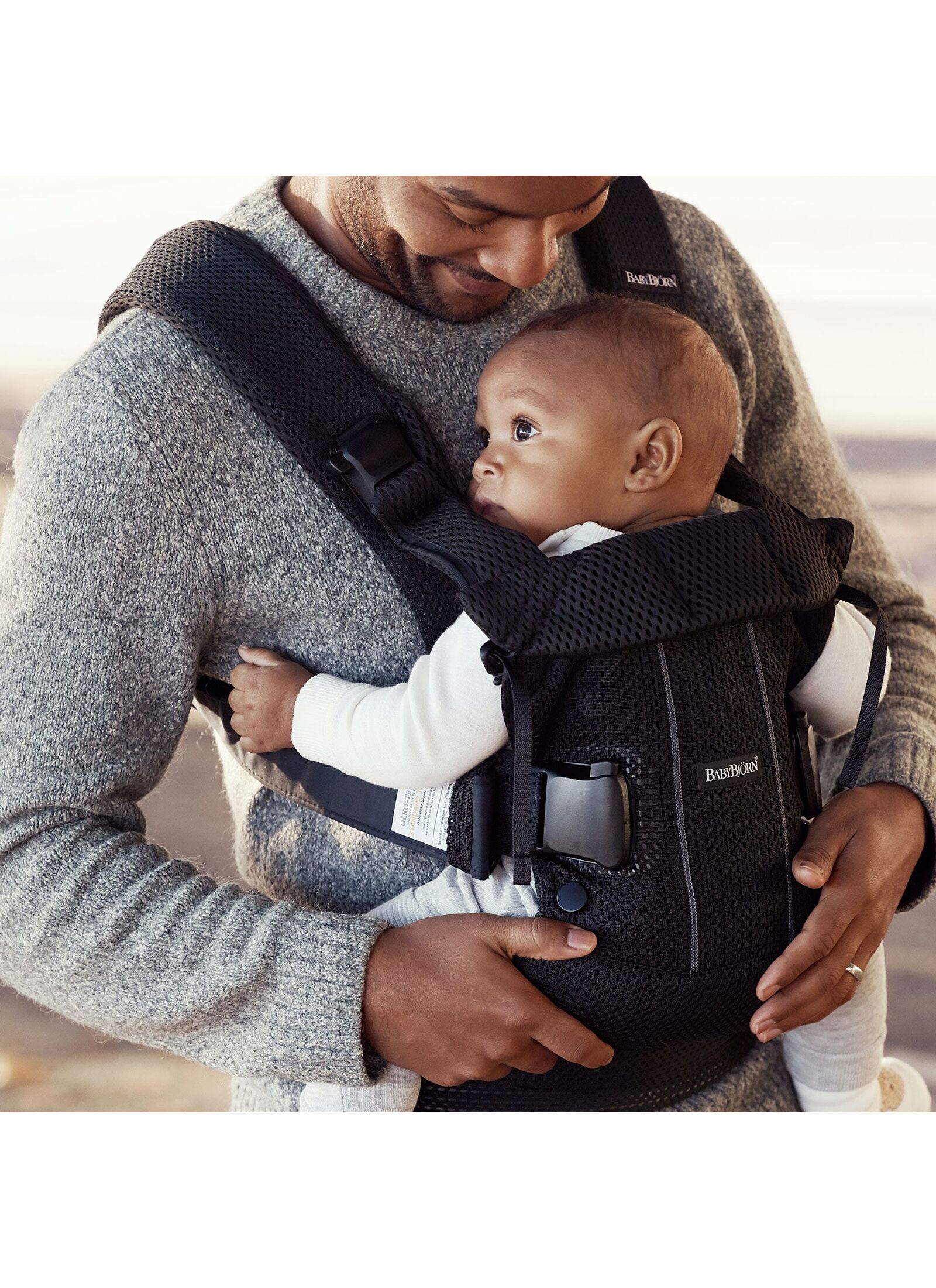BABY CARRIER ONE MESH BLACK