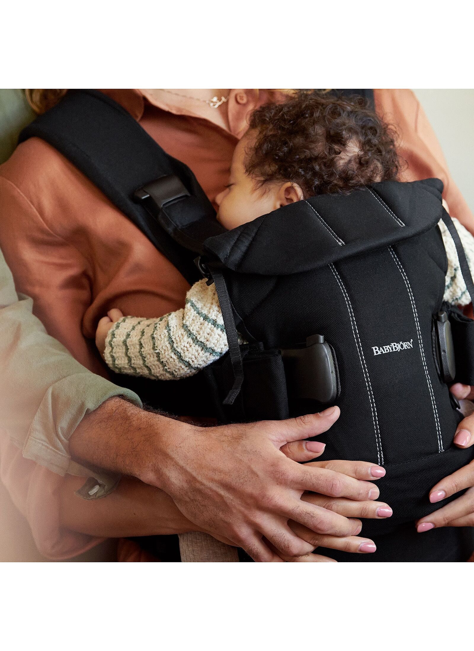 BABY CARRIER ONE WOVEN BLACK