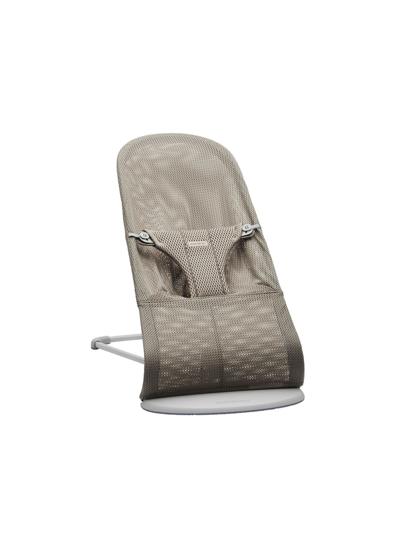 BABY BOUNCER BLISS MESH BEIGE GREY