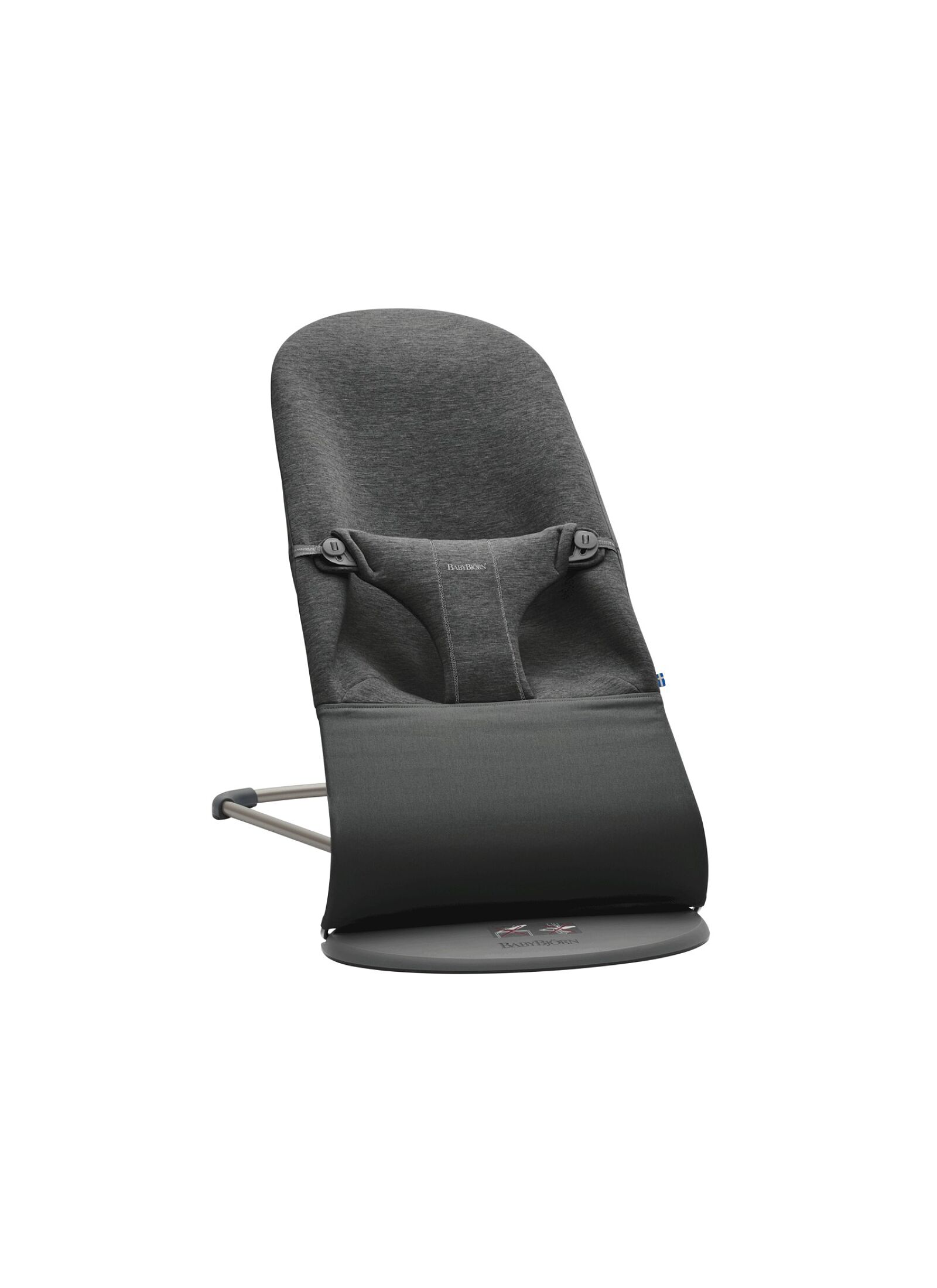 BABY BOUNCER BLISS 3D JERSEY CHARCOAL GREY