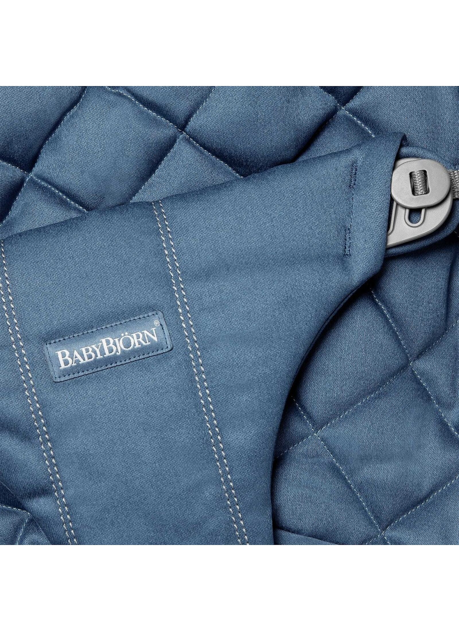 SEAT FABRIC FOR BOUNCER BLISS COTTON MIDNIGHT BLUE