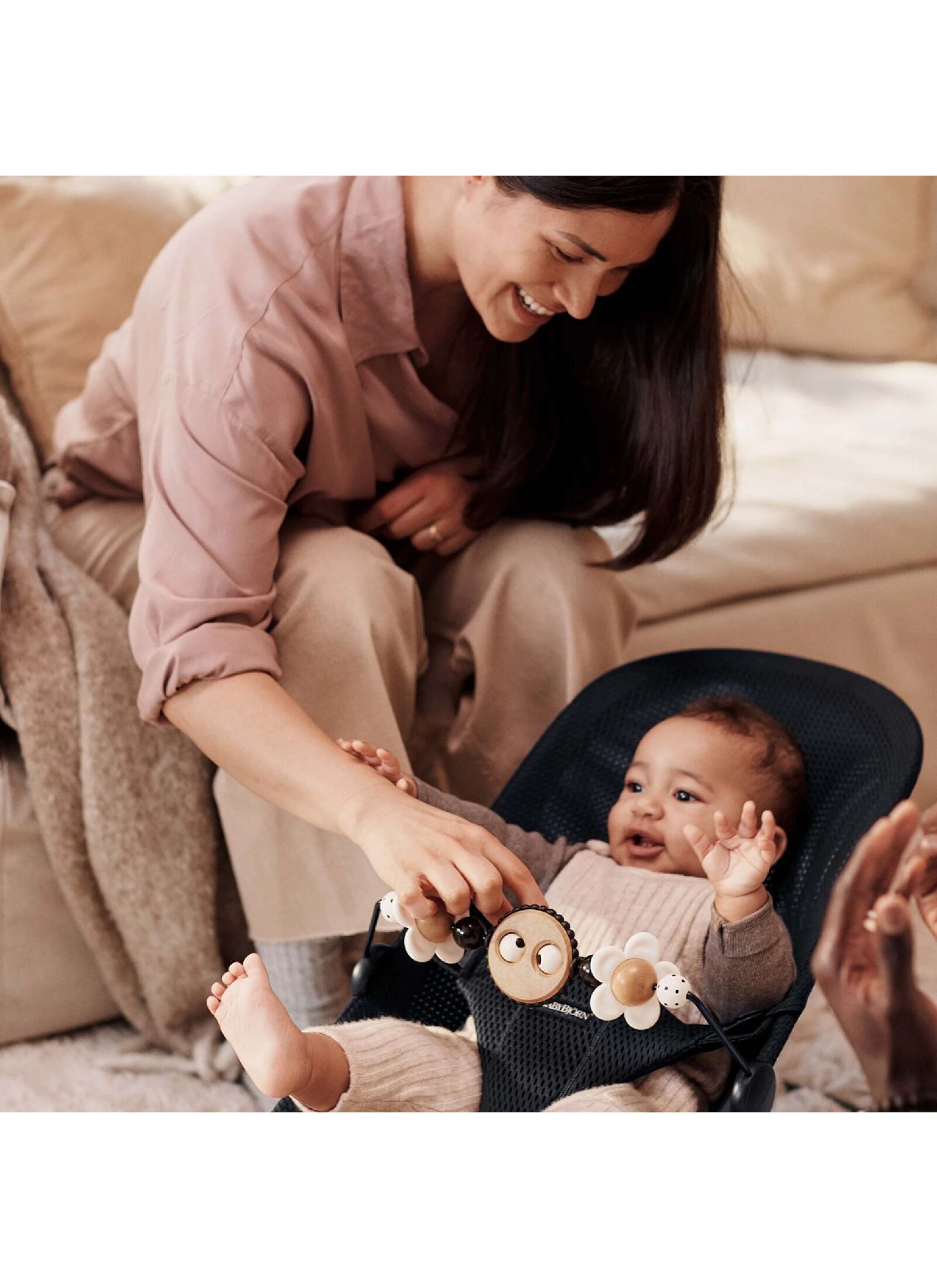 TOY FOR BOUNCER GOOGLY EYES BLACK &AMP; WHITE