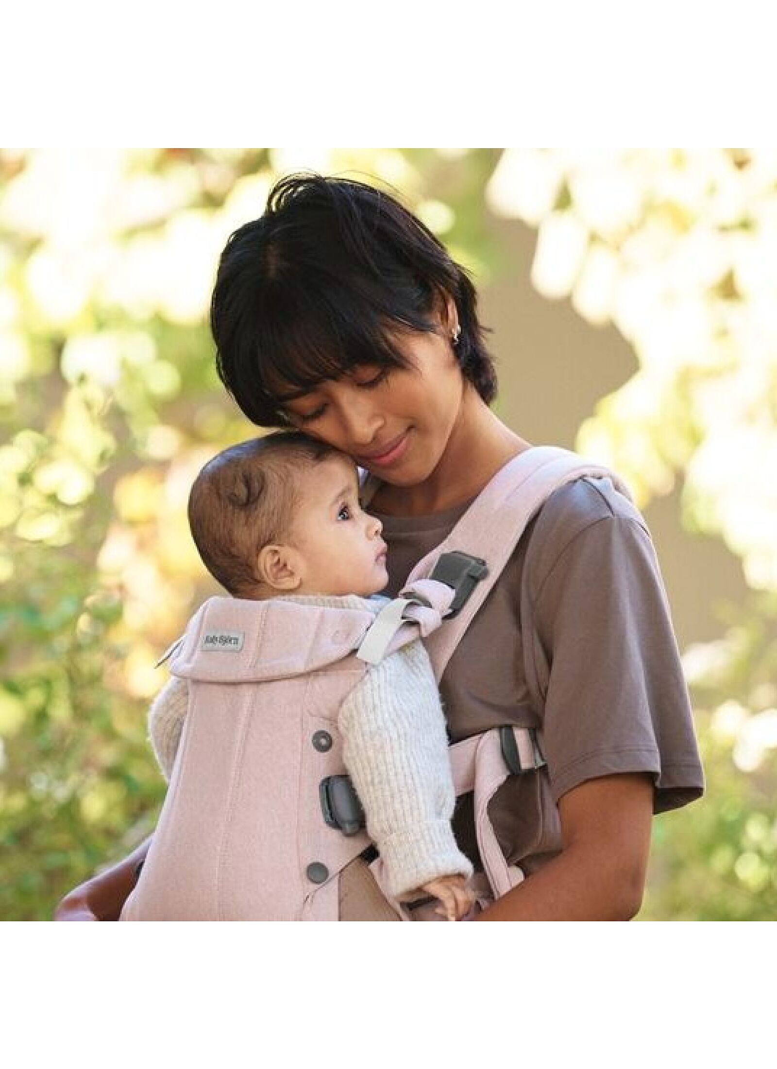 BABY CARRIER HARMONY WOVEN LIGHT PINK MELANGE