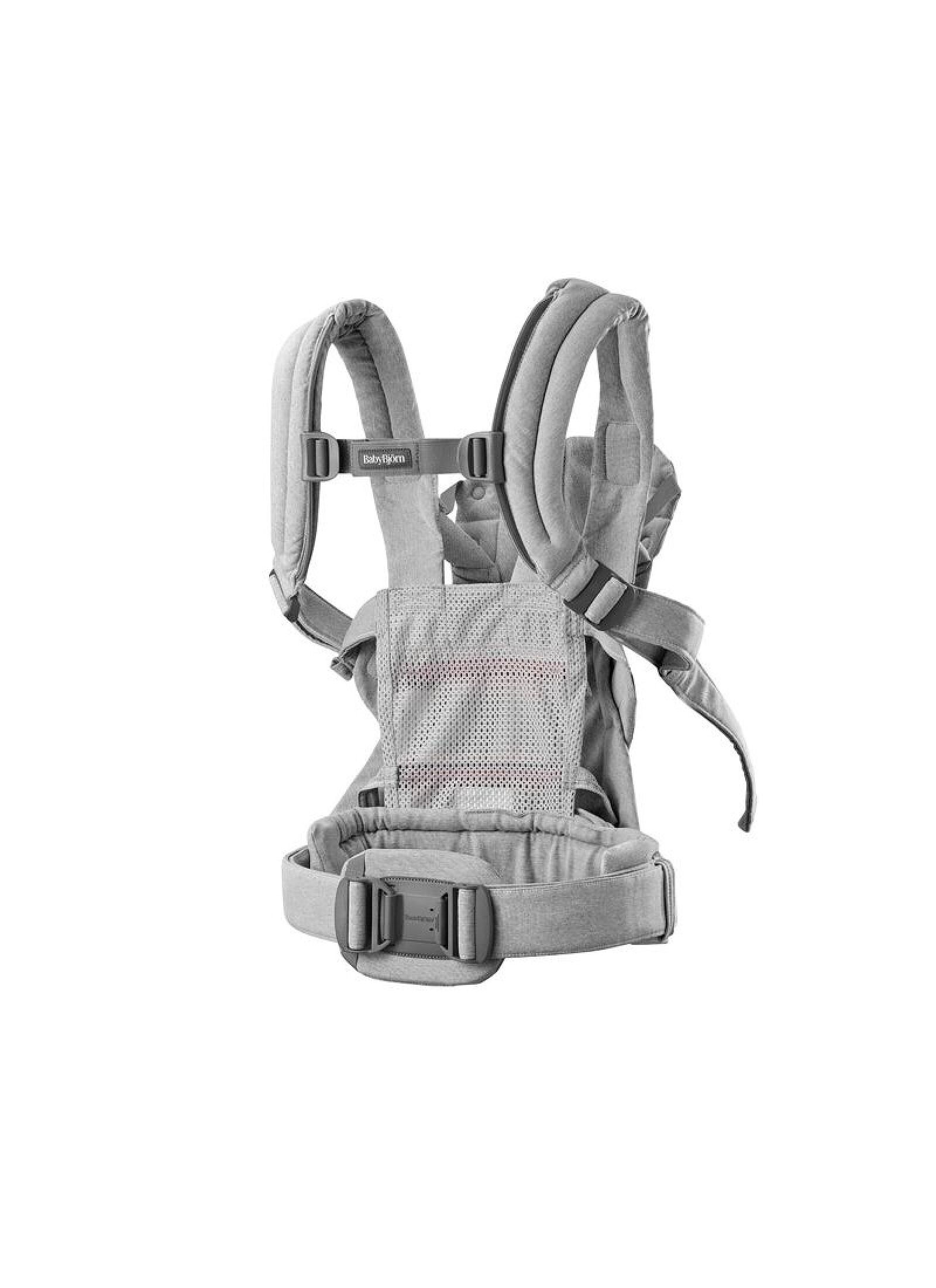 BABY CARRIER HARMONY WOVEN LIGHT GRAY MELANGE