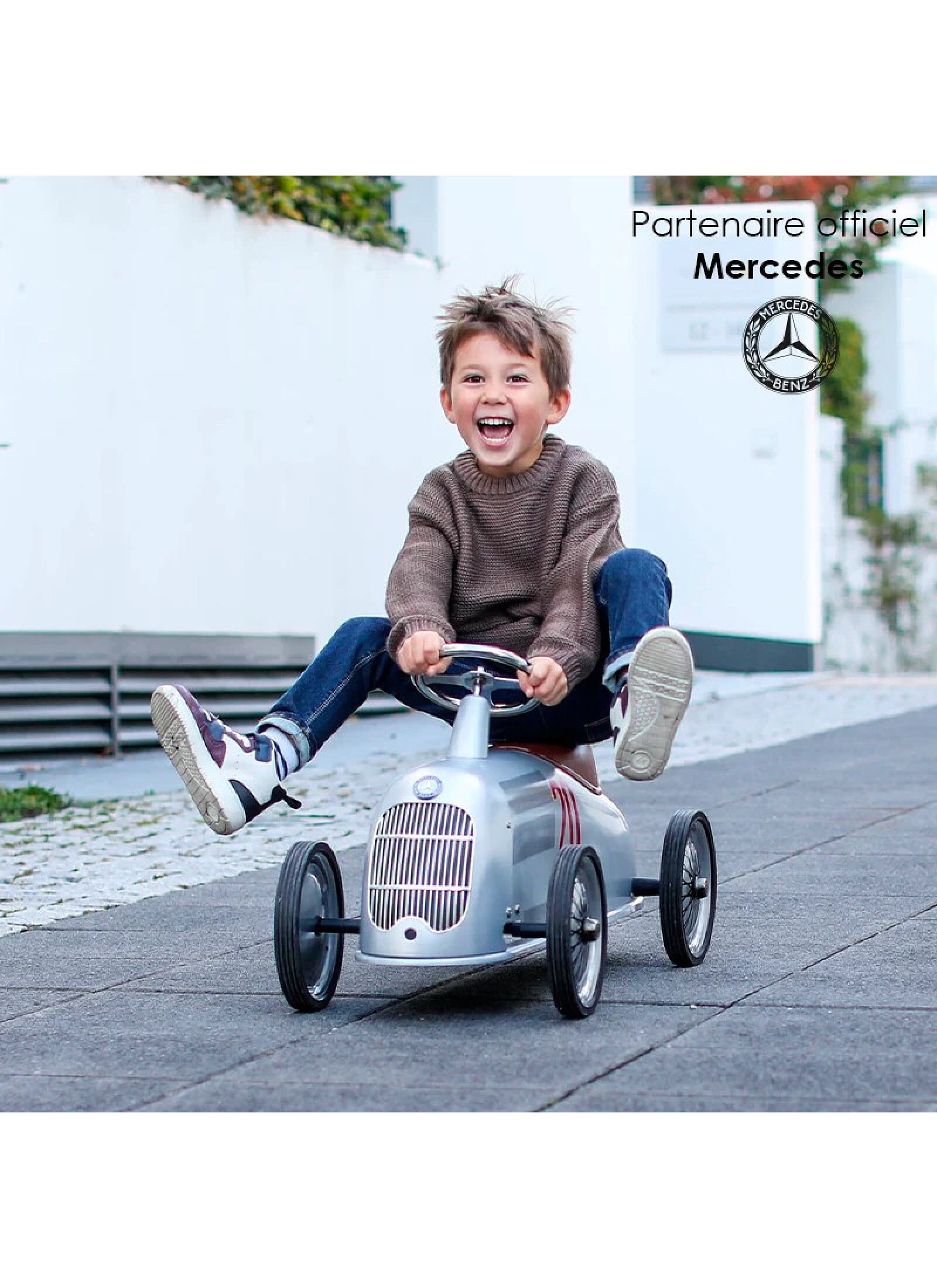 VEHICLE RIDER MERCEDES W25 SILVER ARROW