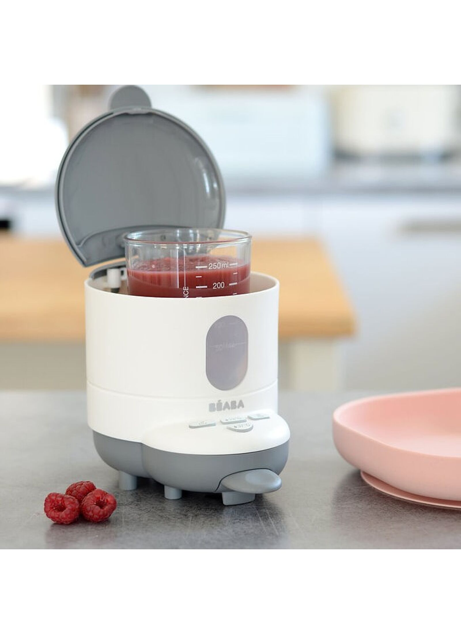 BIB EXPRESSO MILK PREPARATION DEVICE WHITE/GREY