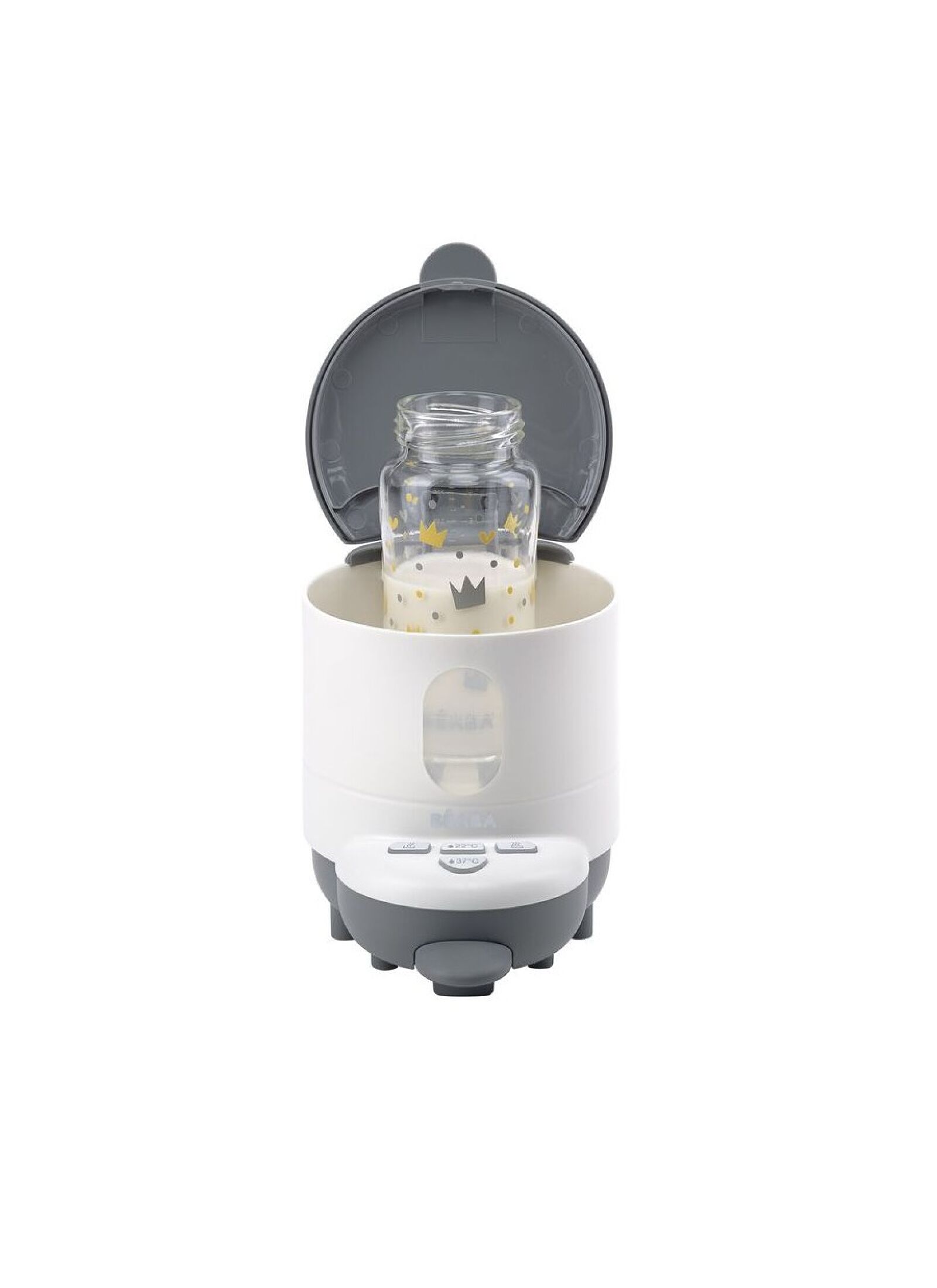 BIB EXPRESSO MILK PREPARATION DEVICE WHITE/GREY