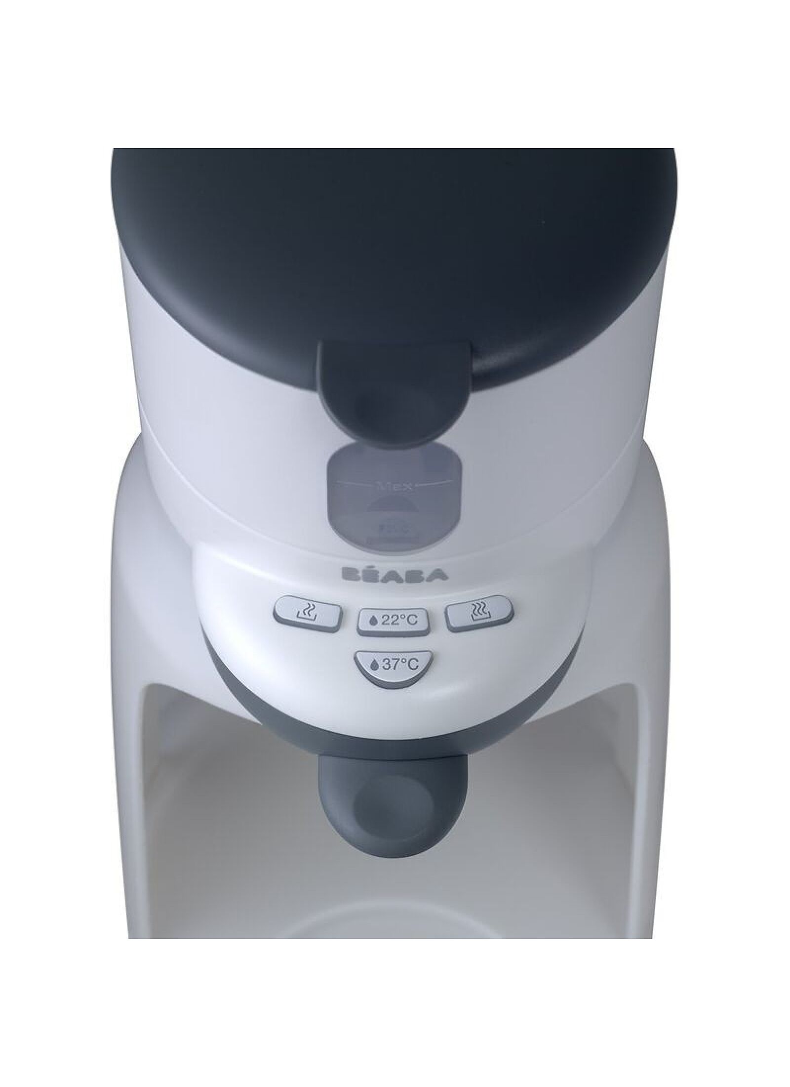 BIB EXPRESSO MILK PREPARATION DEVICE WHITE/GREY