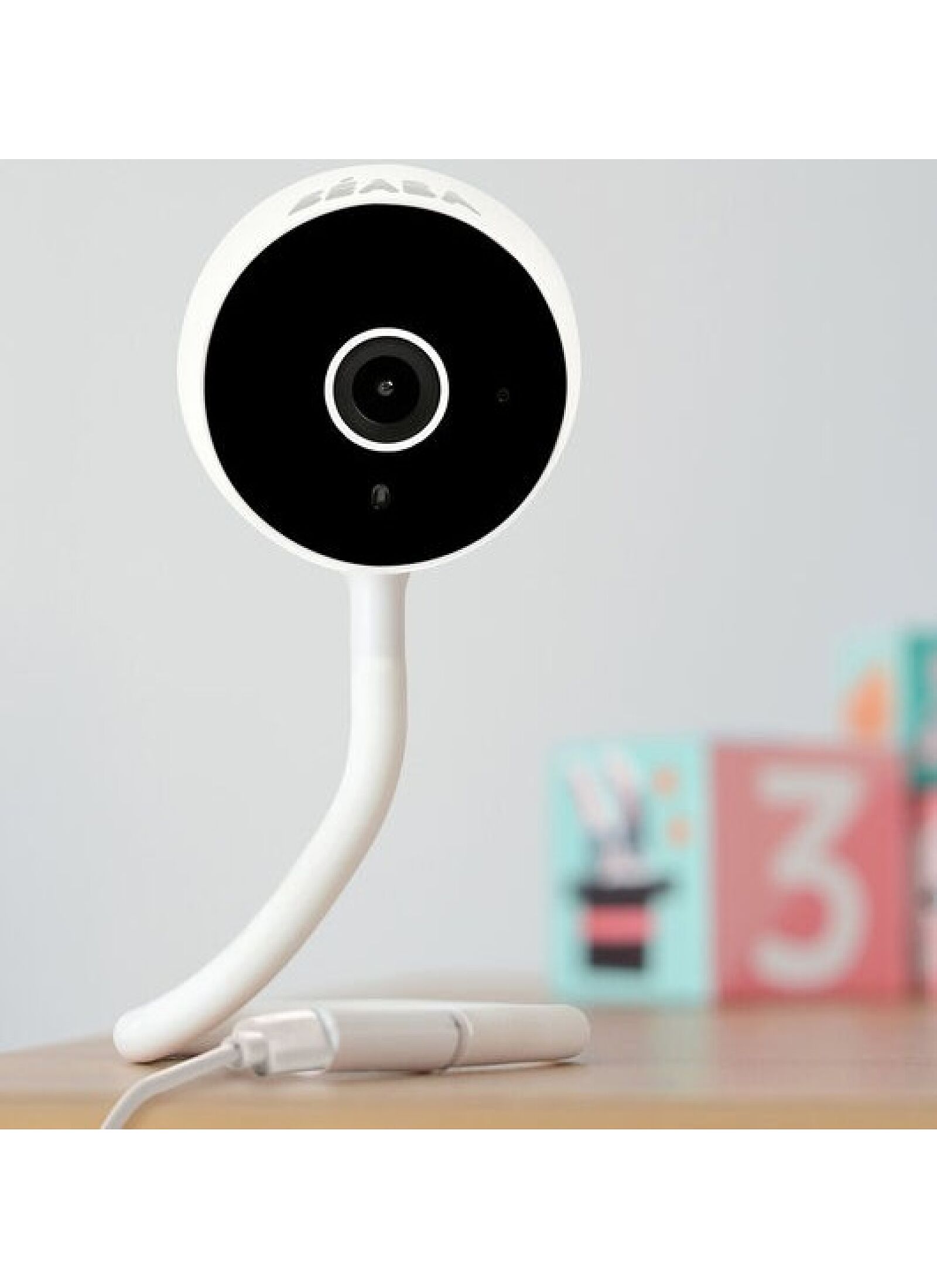 ZEN CONNECT BABY INTERCOM WITH CAMERA WHITE