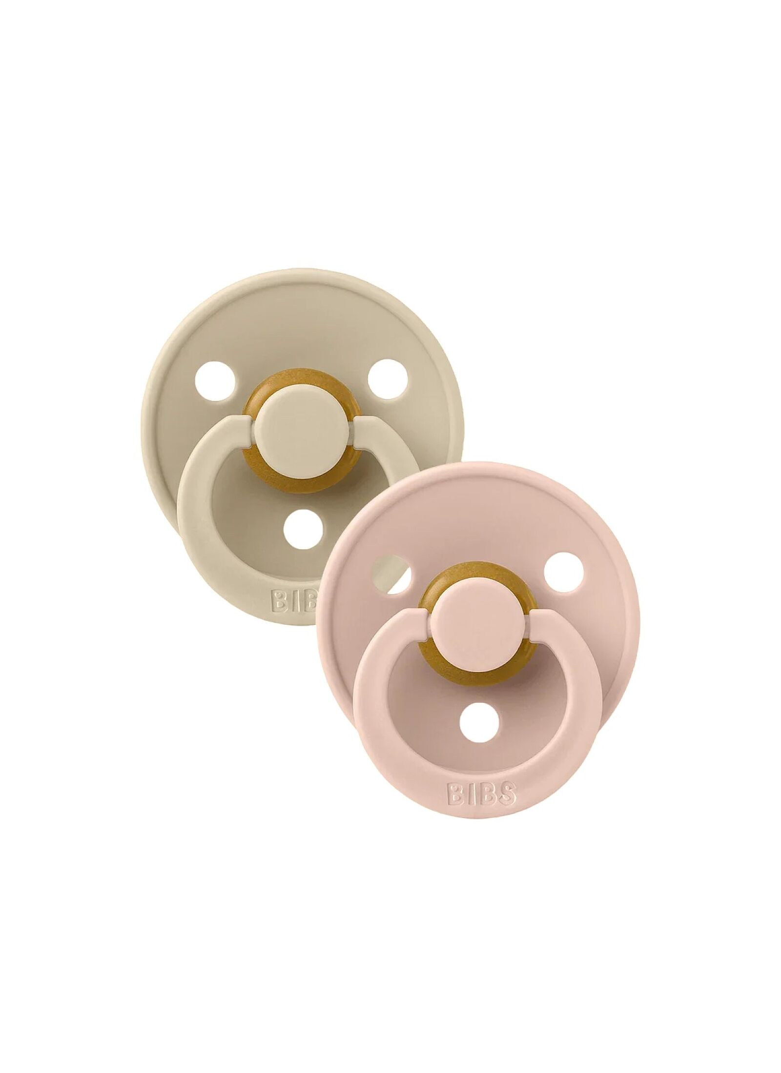 PACIFIER 2PCS COLOUR VANILLA-BLUSH